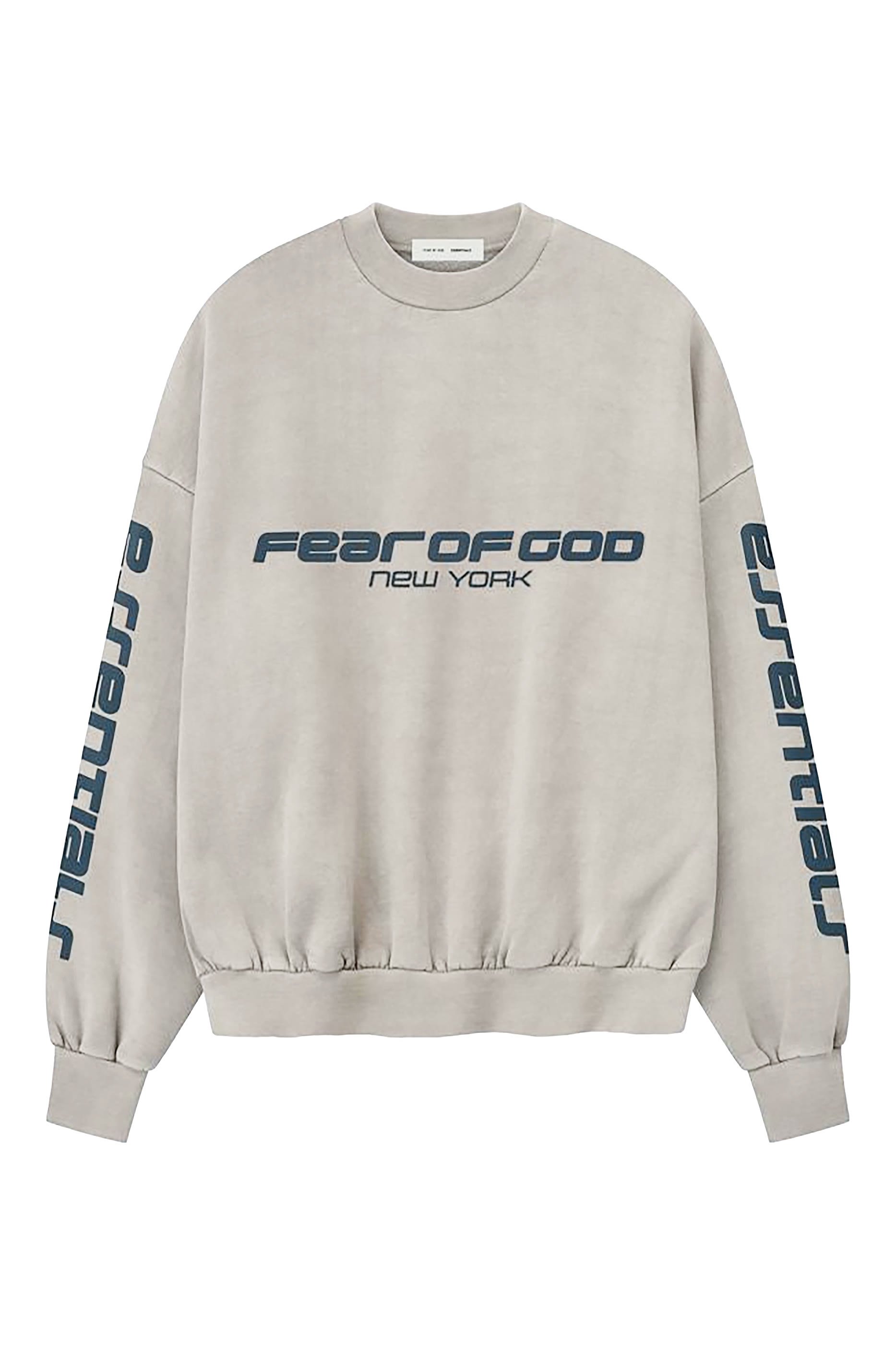 Heavy Fleece Cropped Relaxed Sweatshirt