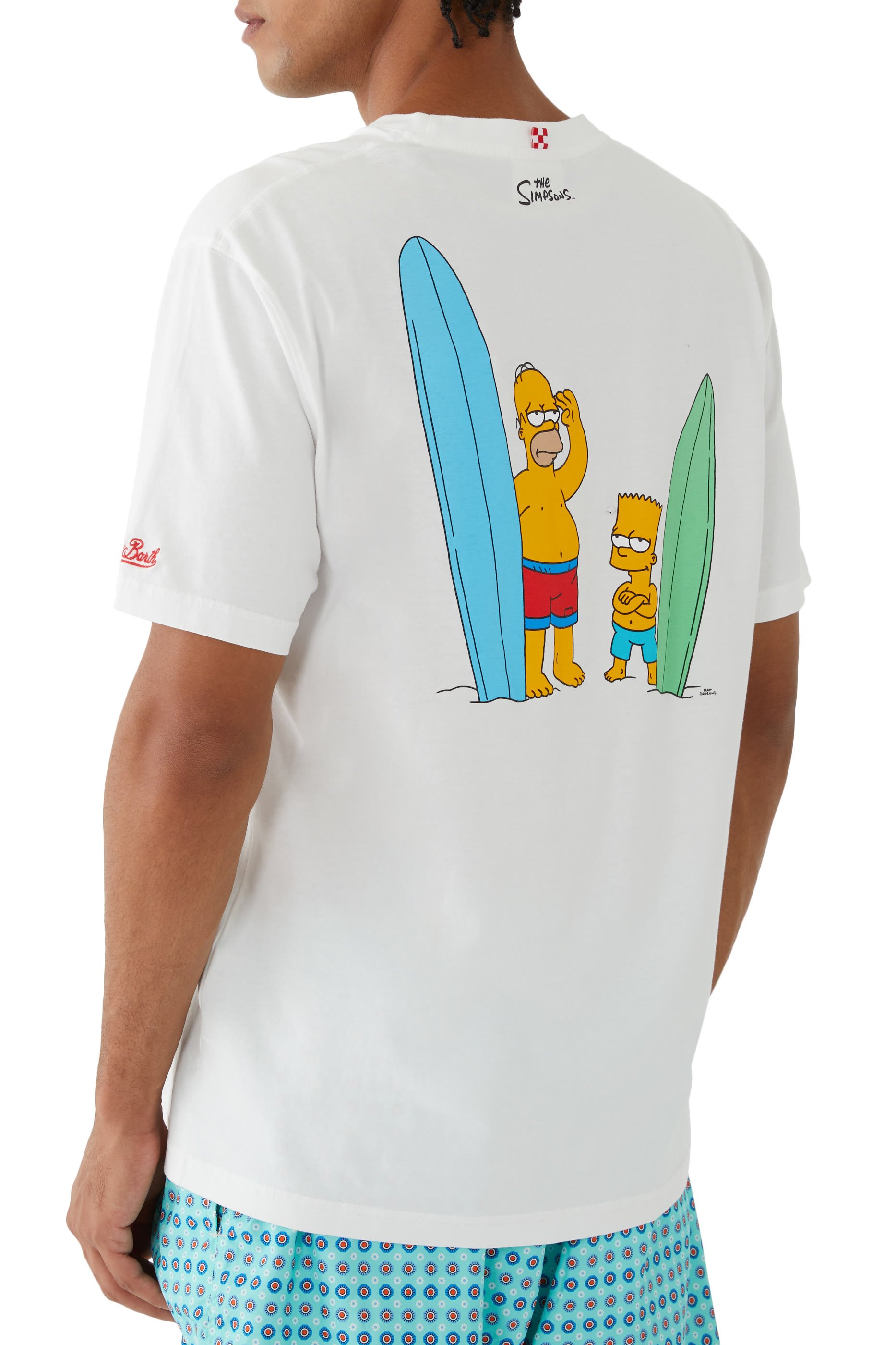 Bart & Homer Print T-Shirt