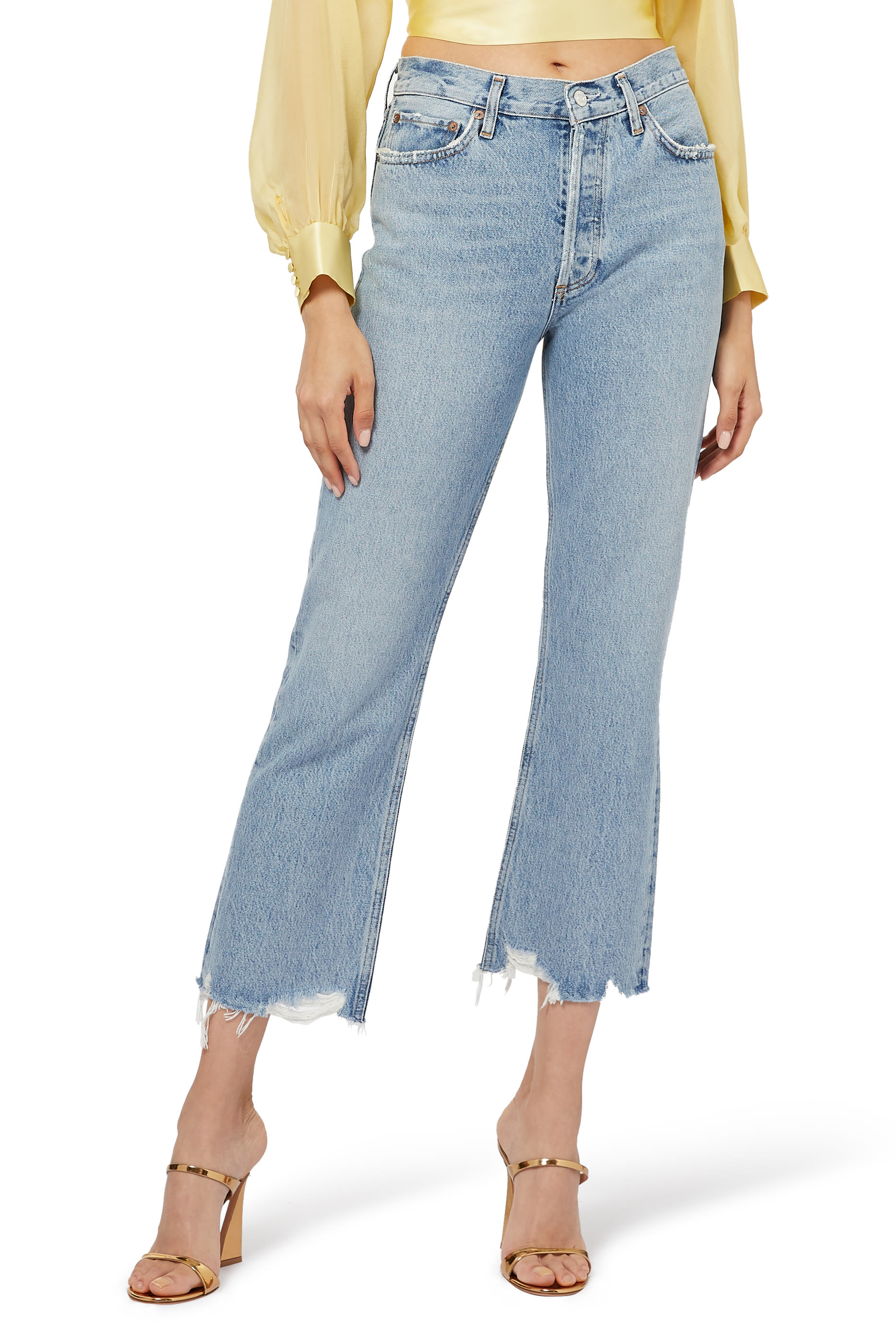 Mid Rise Relaxed Boot Jeans
