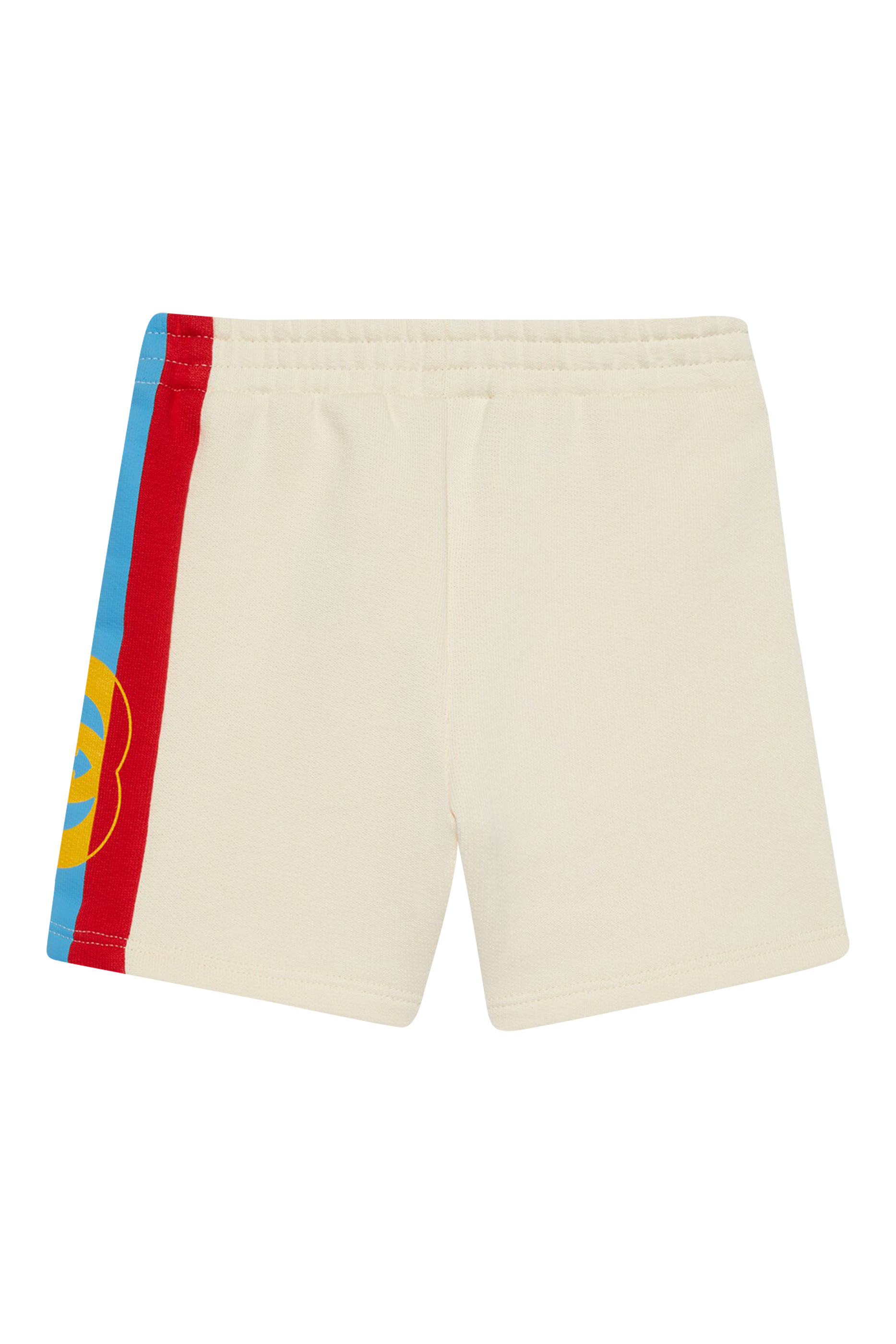 Kids Web Cotton Jersey Shorts