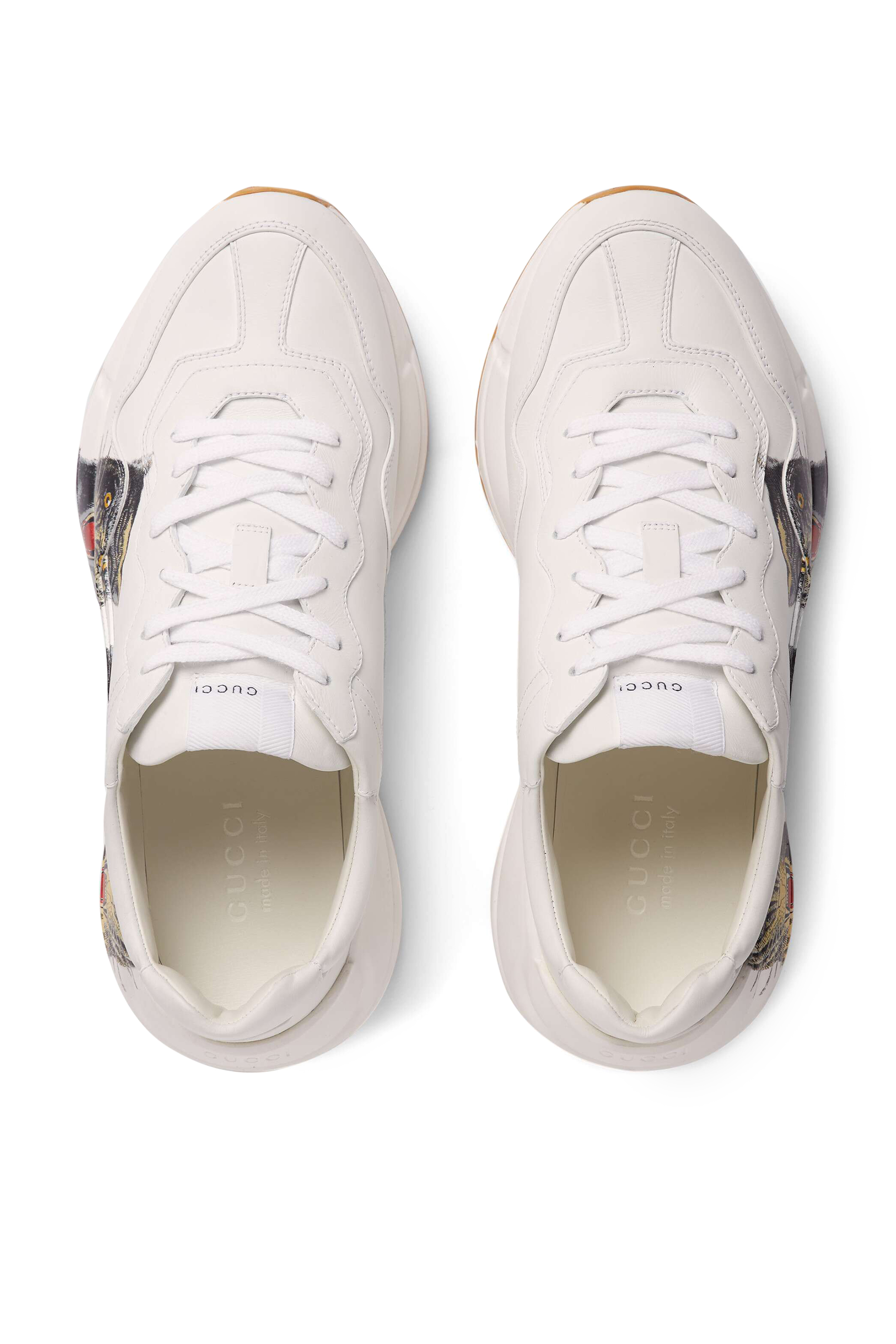 Rhyton Tiger Print Sneakers