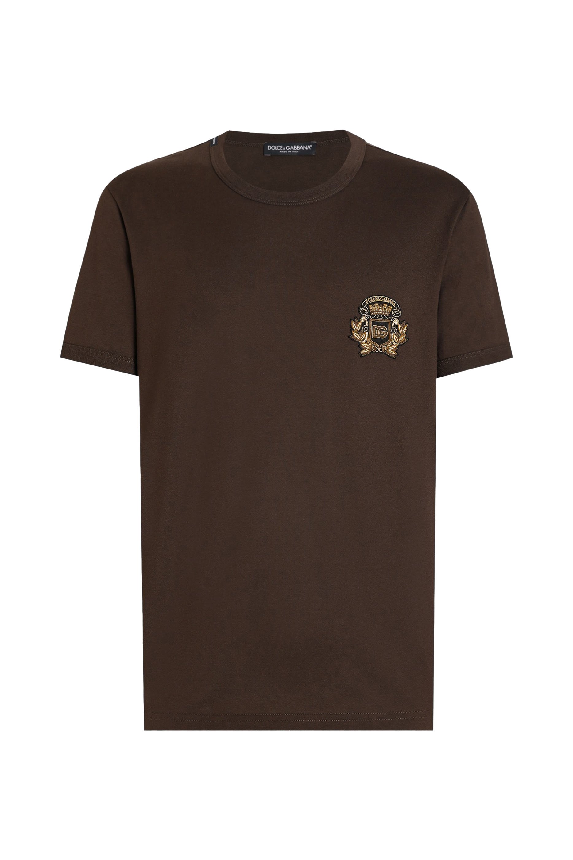Heraldic Patch Cotton T-Shirt