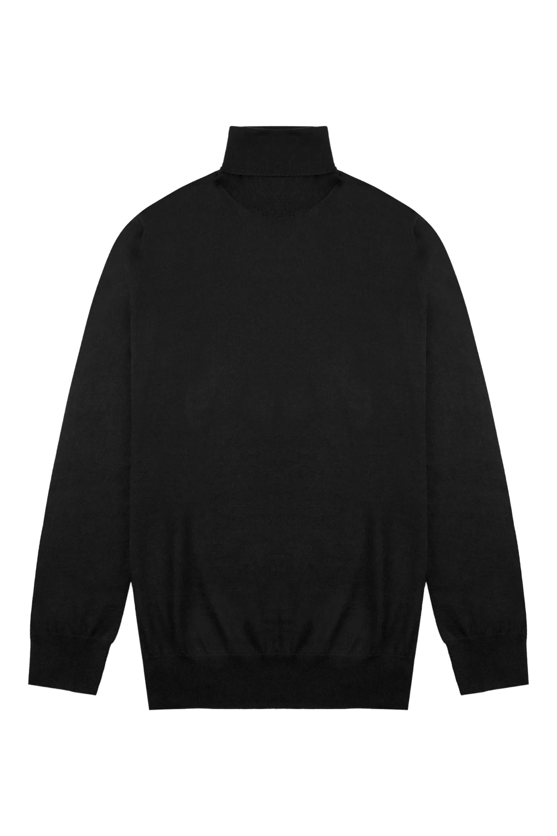  Slim Fit Cashmere & Silk Turtleneck Sweater