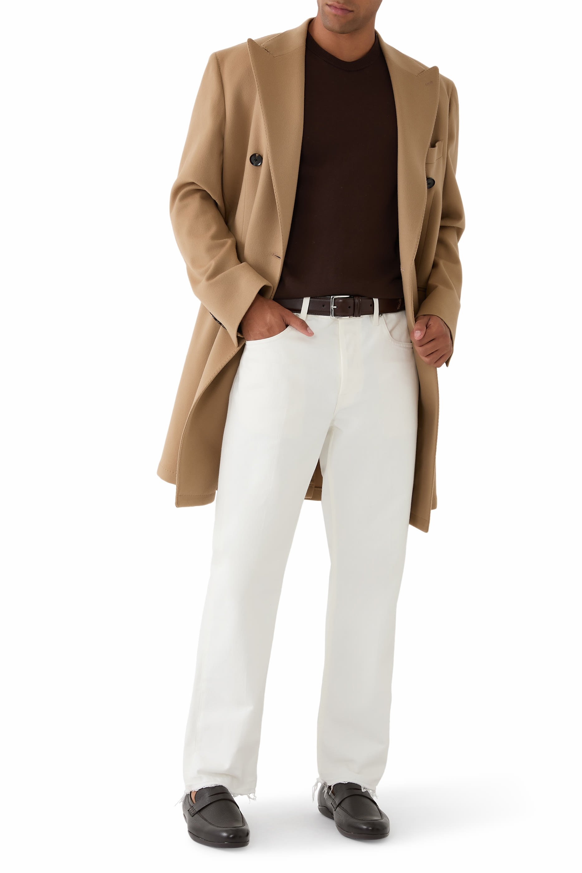 Downing F Soft Leather Loafers