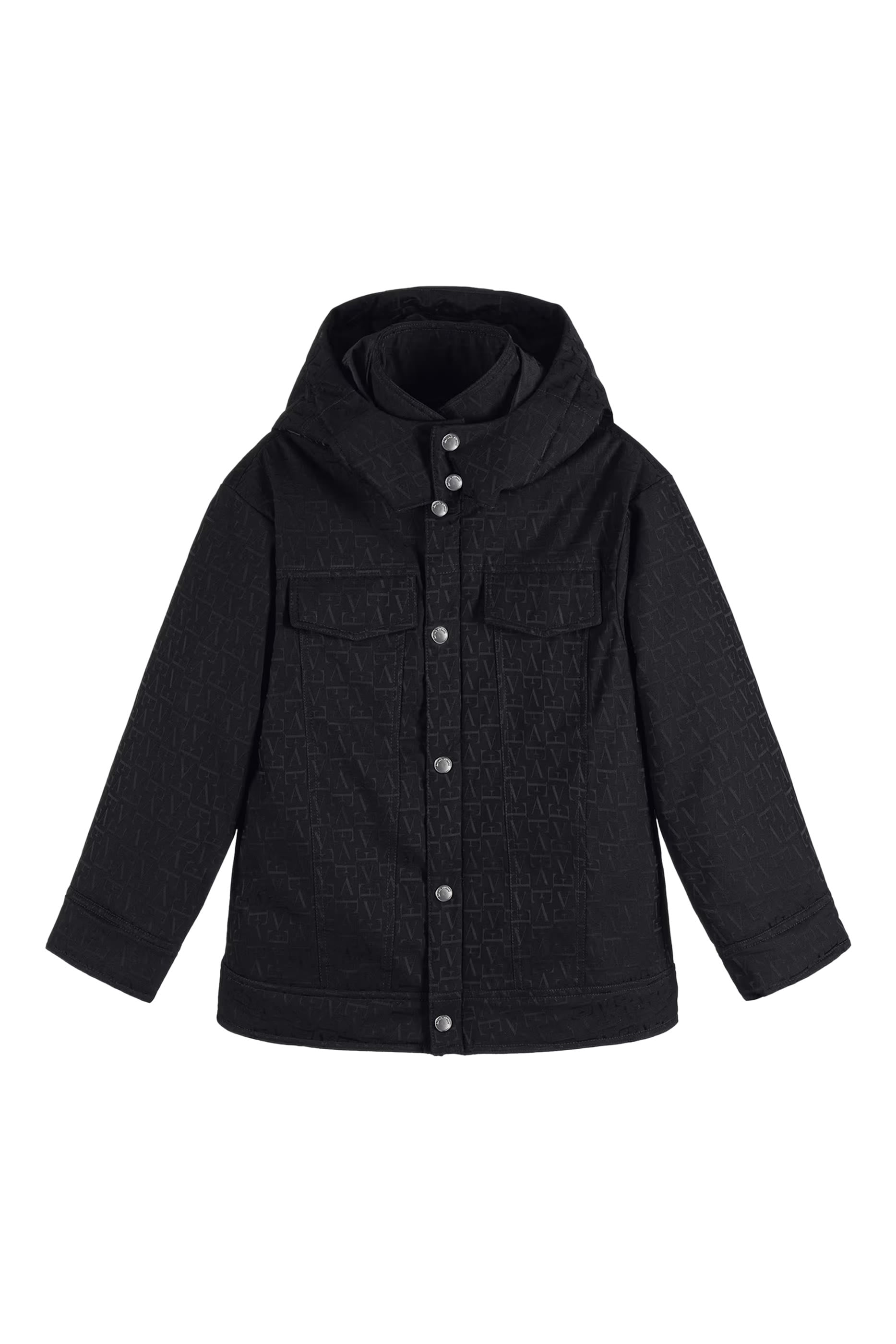 Kids Allover EA Logo Padded Jacket