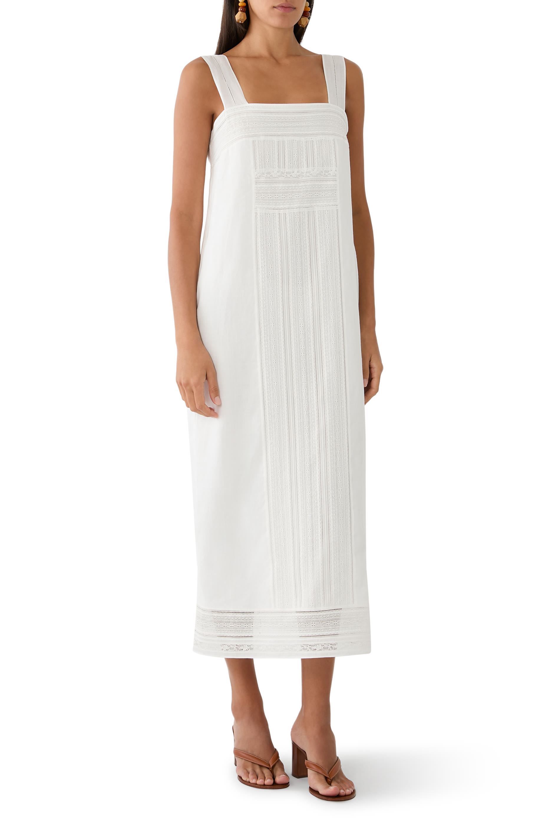 Lace Trim Slip Dress