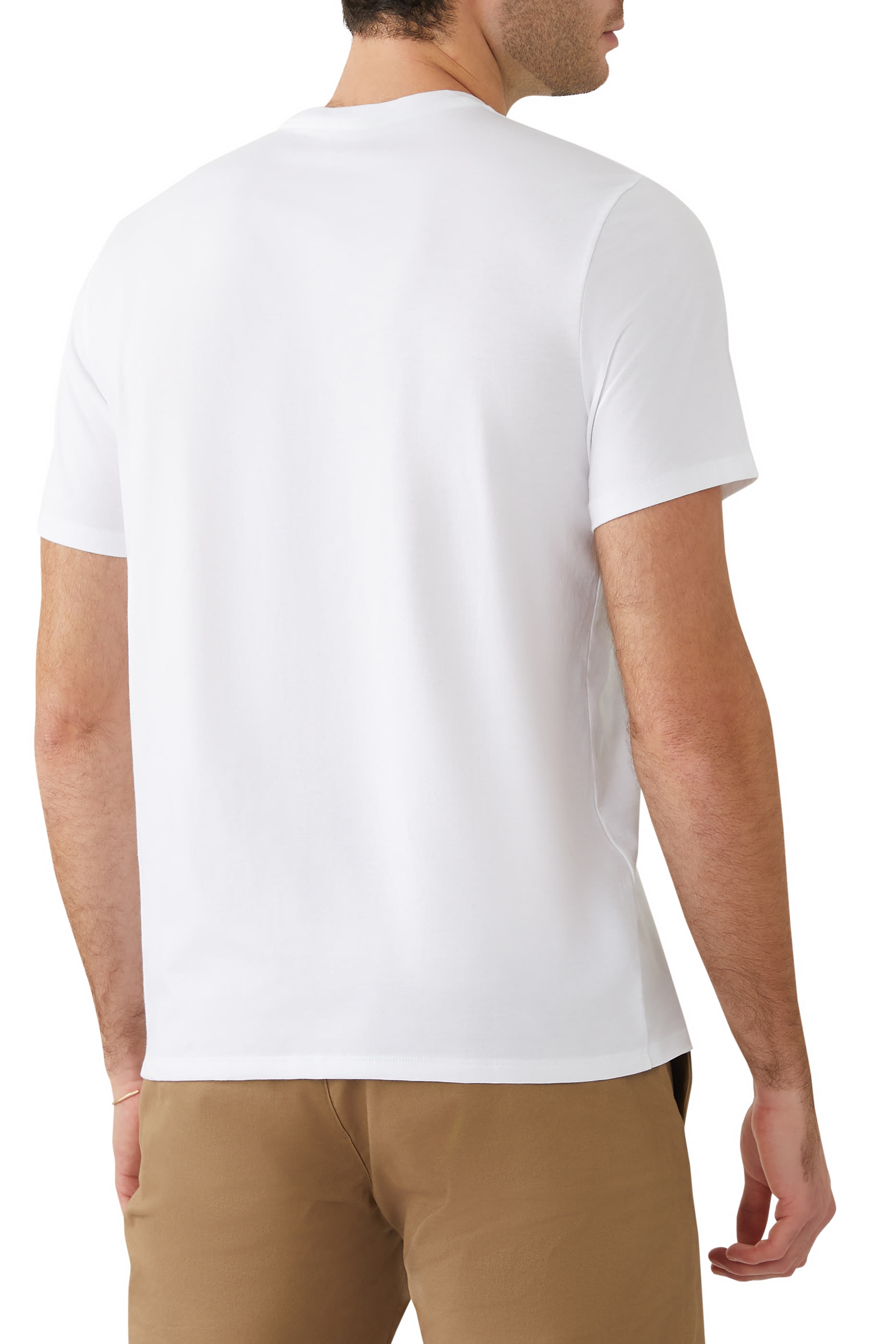Pima Cotton V-Neck T-Shirt