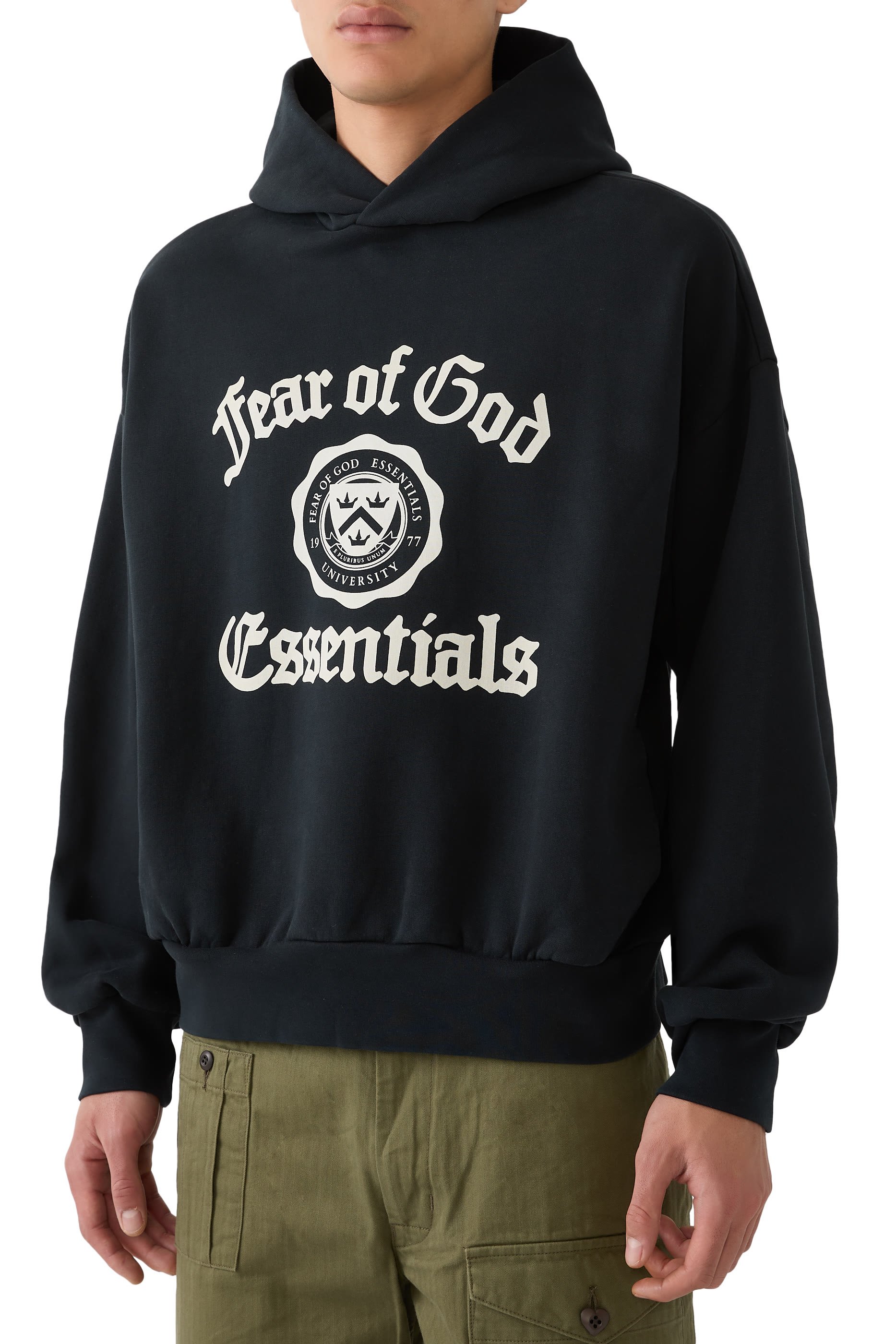 Heavy Fleece Vintage Shrunken Hoodie