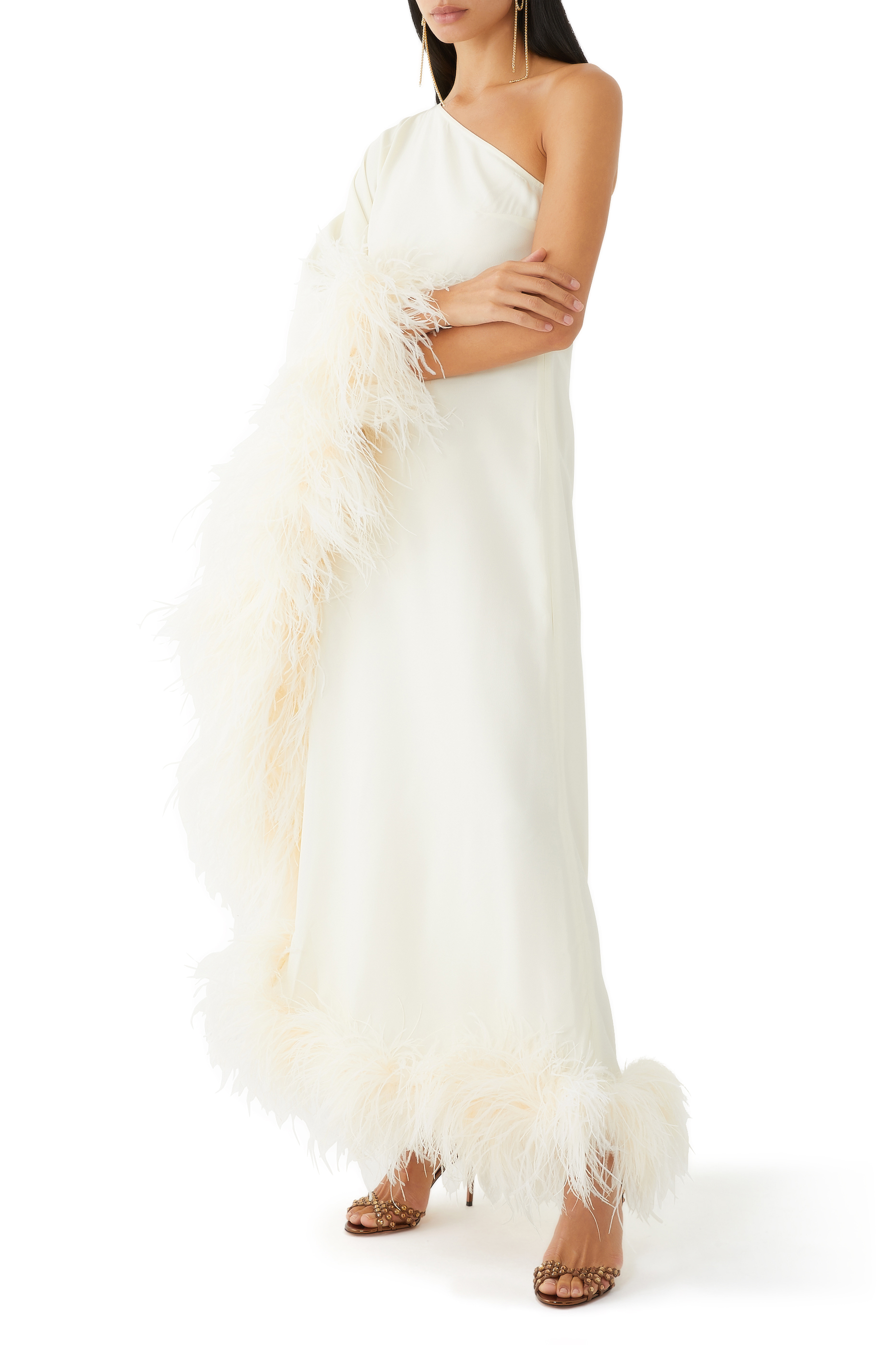 Feathered Ubud Dress