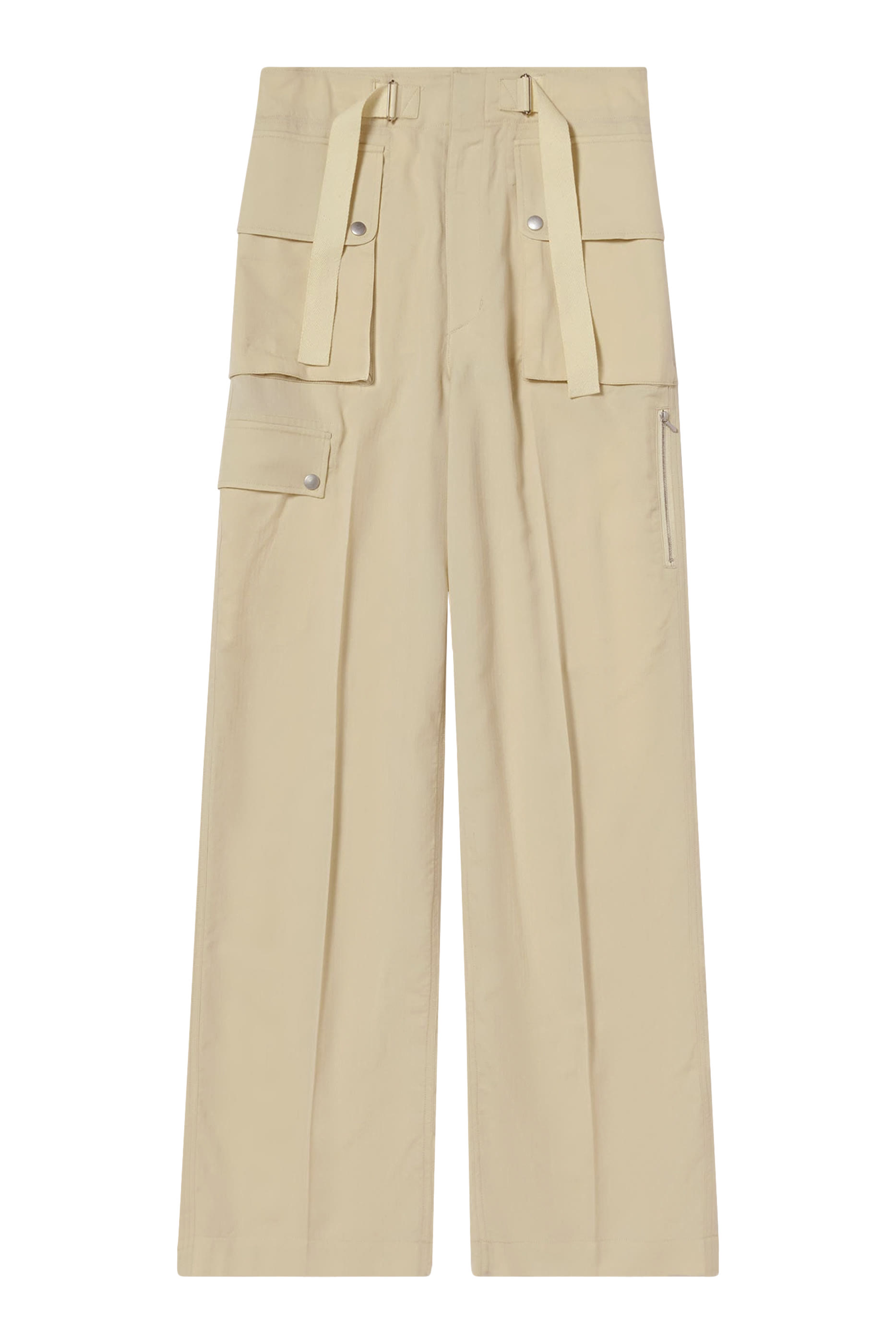 Light Cotton Wool Viyella Cargo Pants 