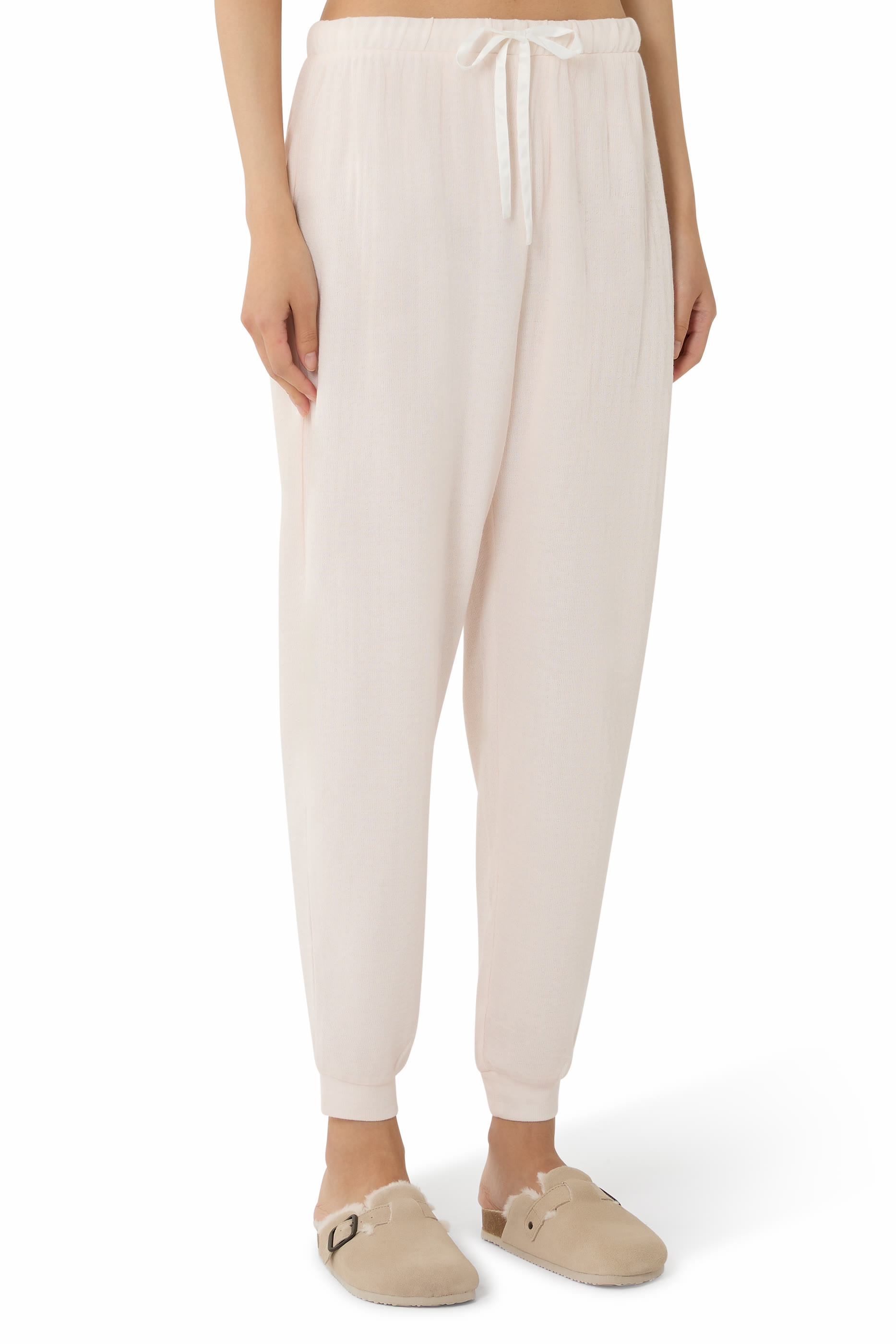  Double-Faced Henley Pajama Set