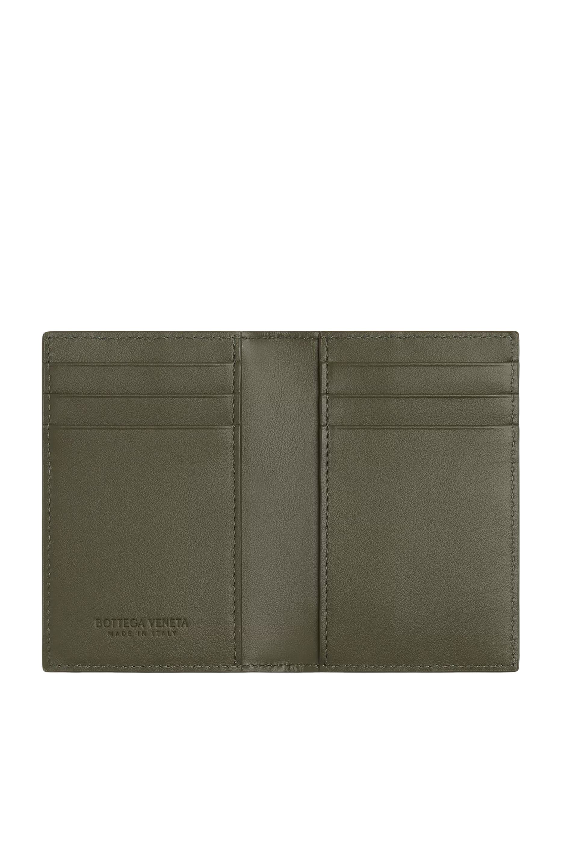 Intrecciato Flap Card Case 