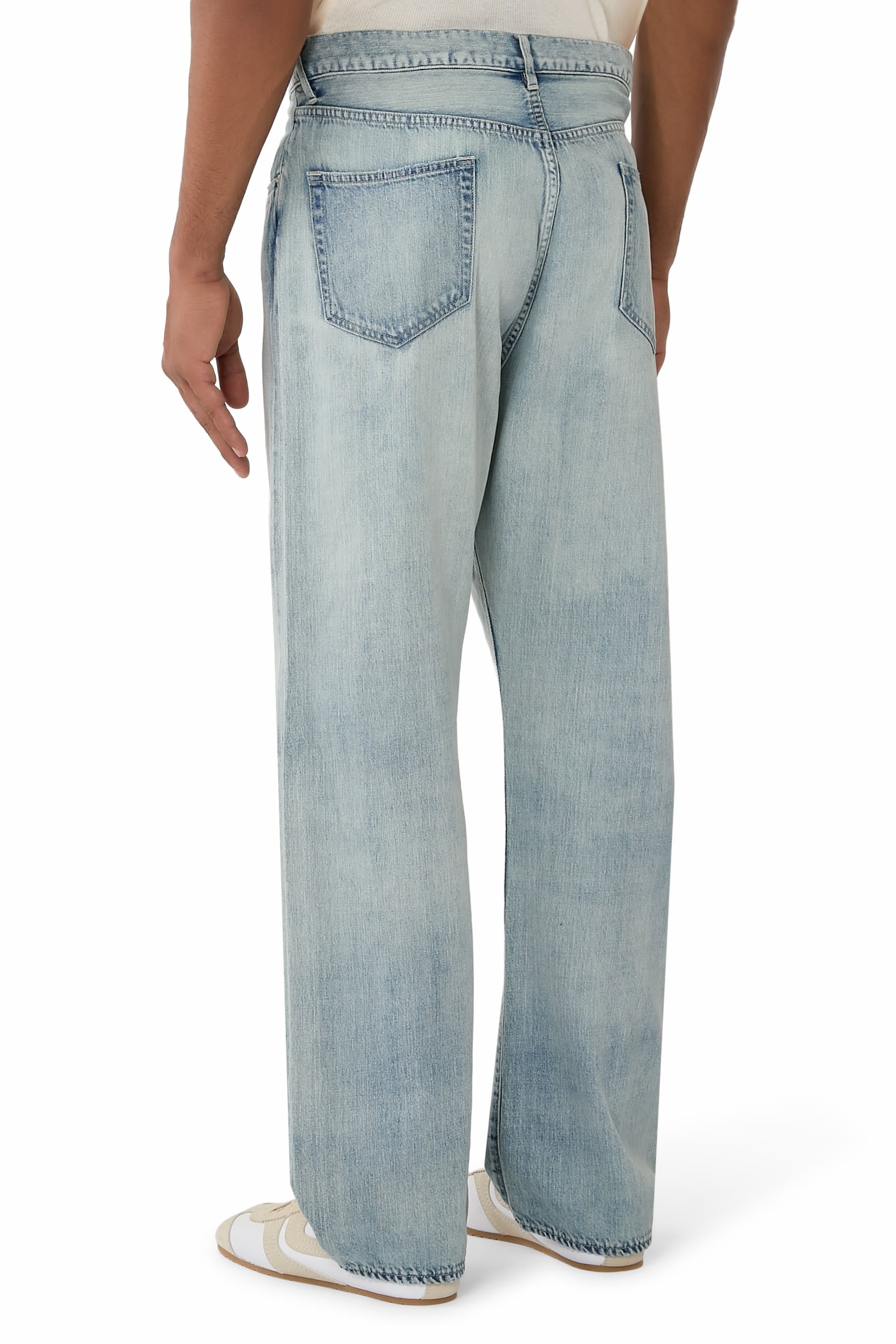 Faded Selvedge Light Denim Pants