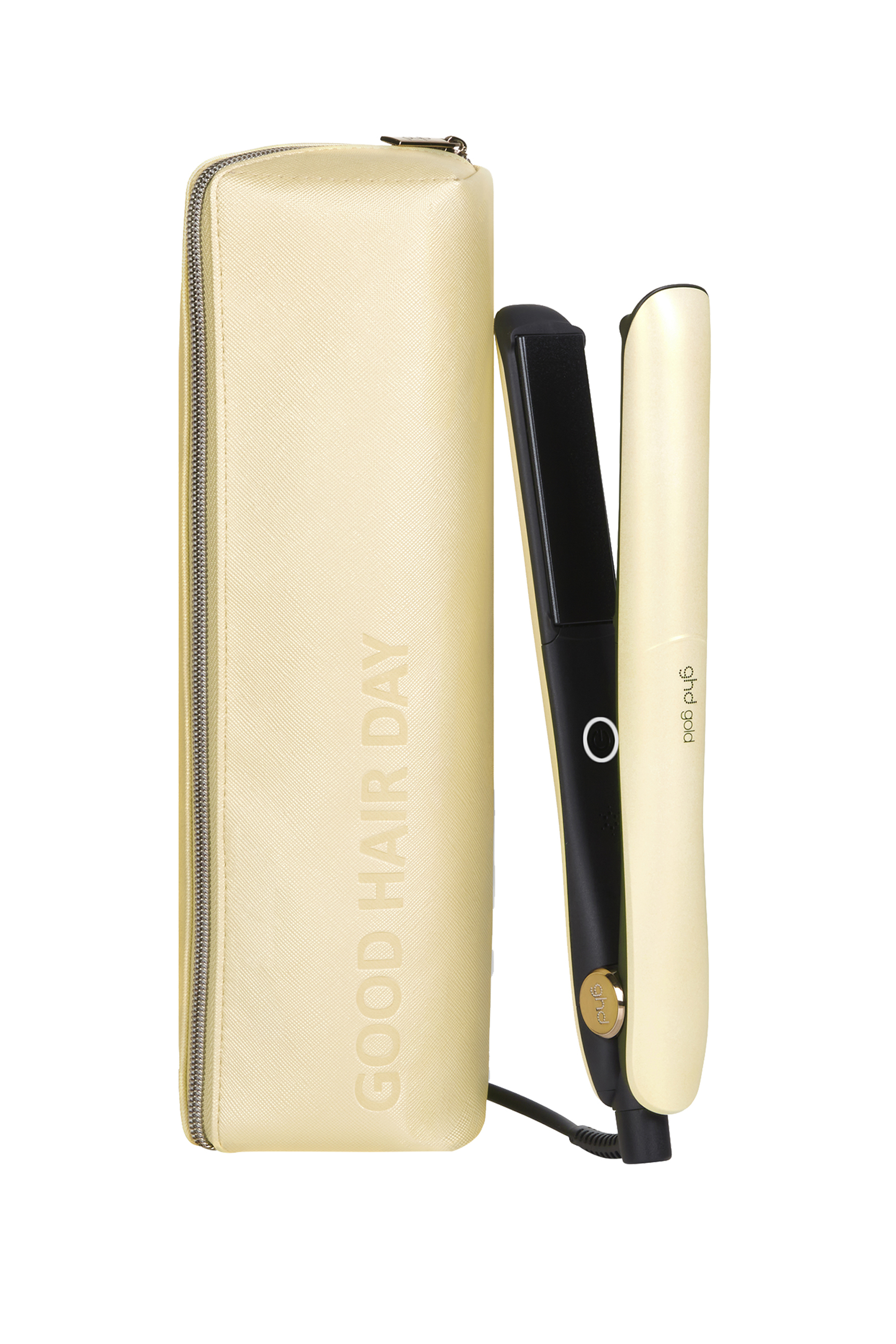 Sun-Kissed Gold Hair Straightener