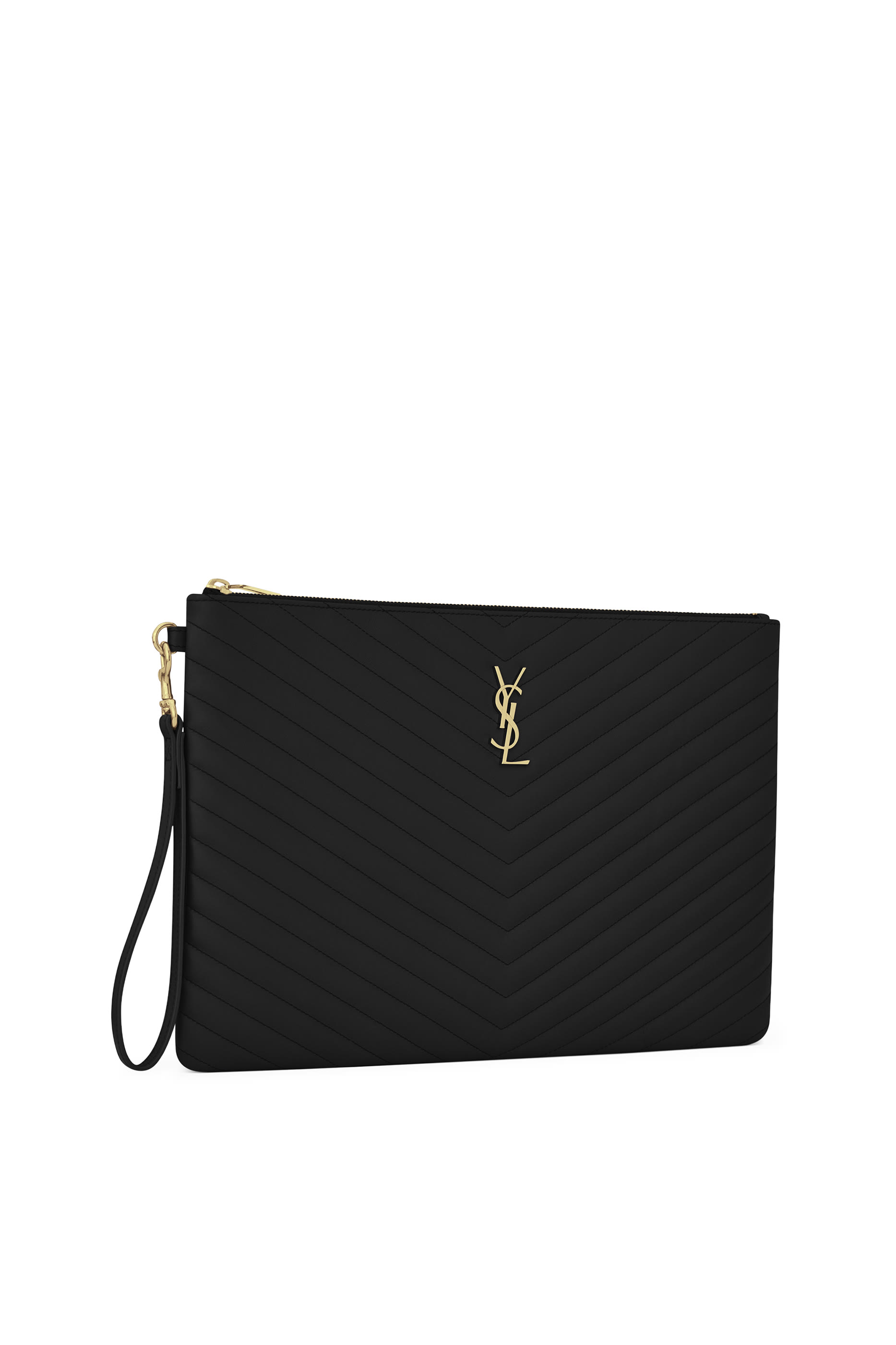  Cassandre Matelass&eacute; Document Holder in Leather