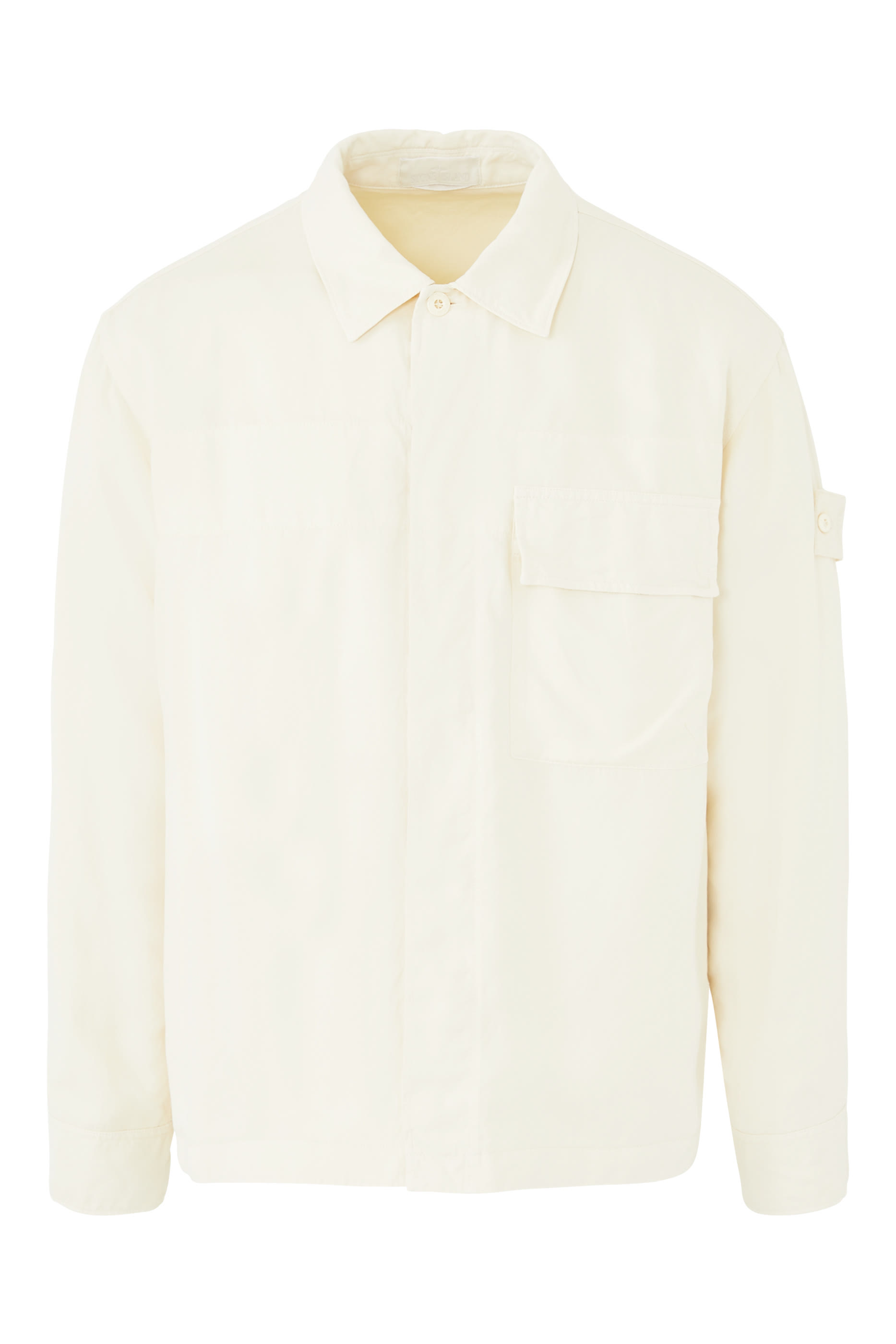 Tonal Logo Badge Overshirt
