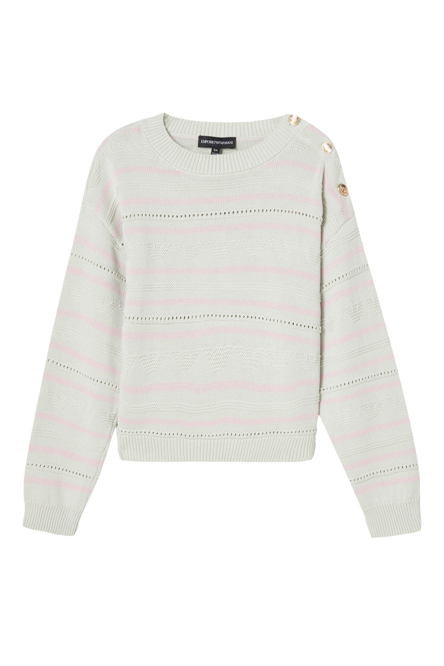 Kids Multi Horizontal Detail Sweater