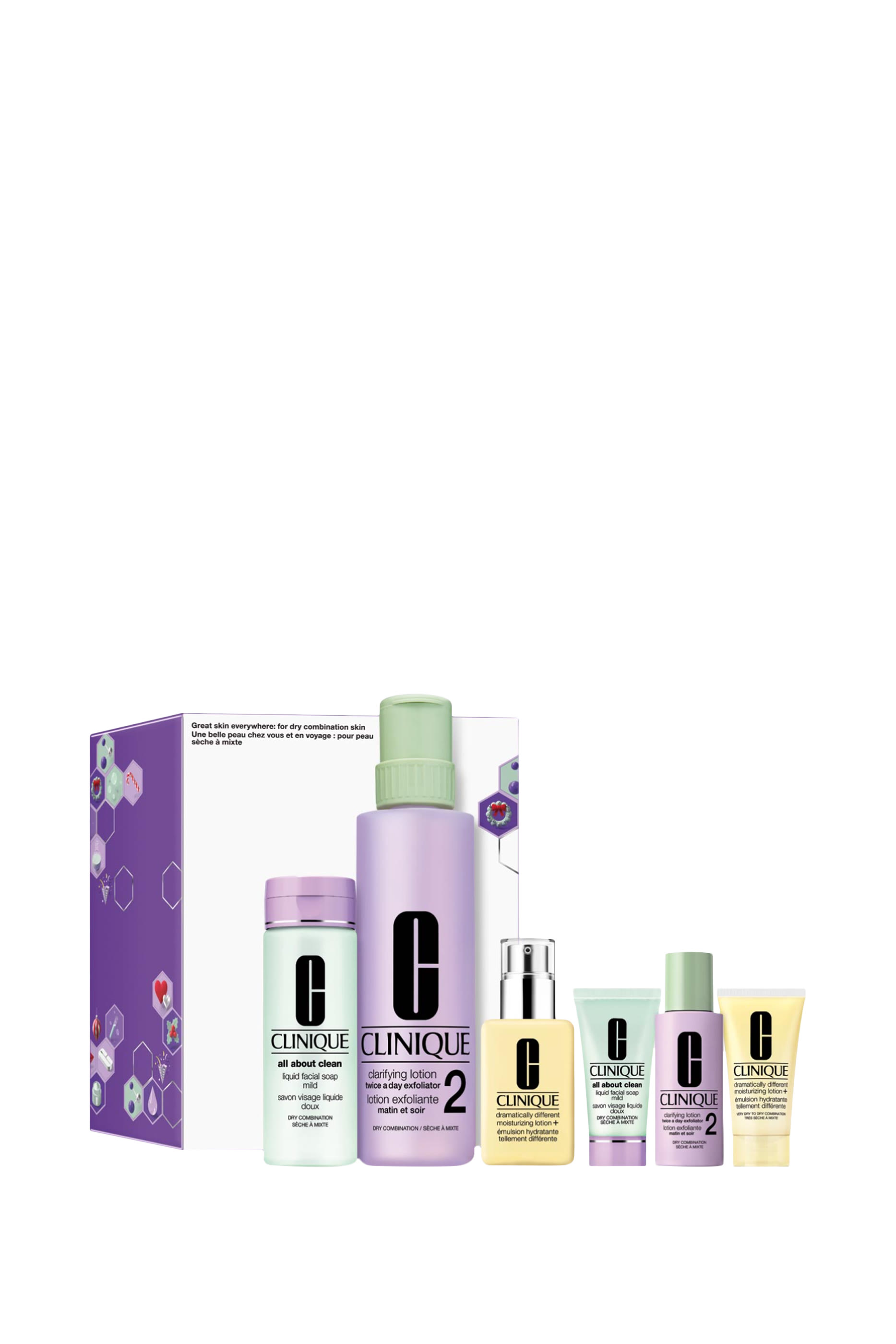 Three-Step Skincare Set for Dry Skin