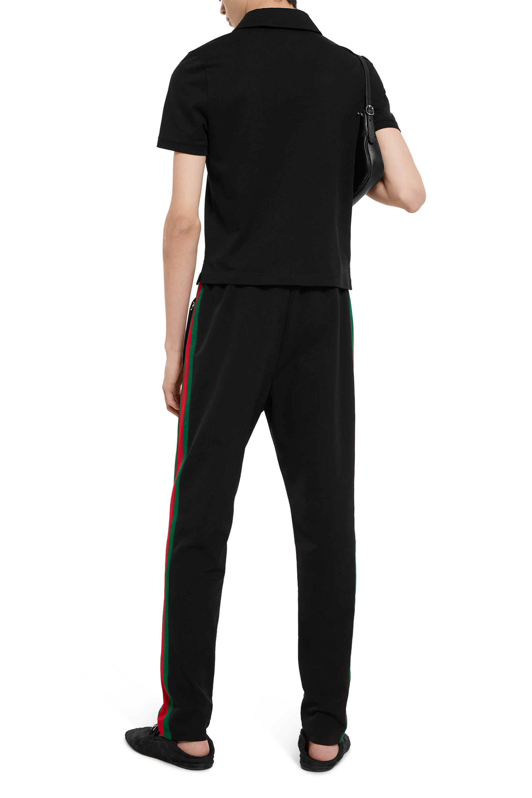 Cotton Piqu&eacute; Polo Shirt with Embroidery