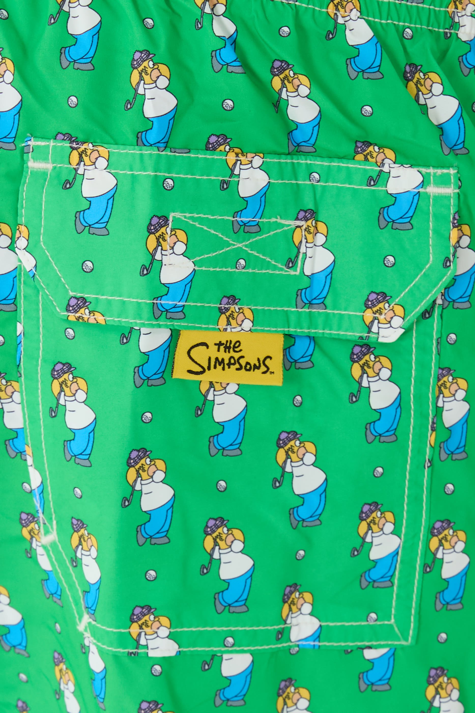 Lighting Lightweight Swim Shorts with Homer Golf Print