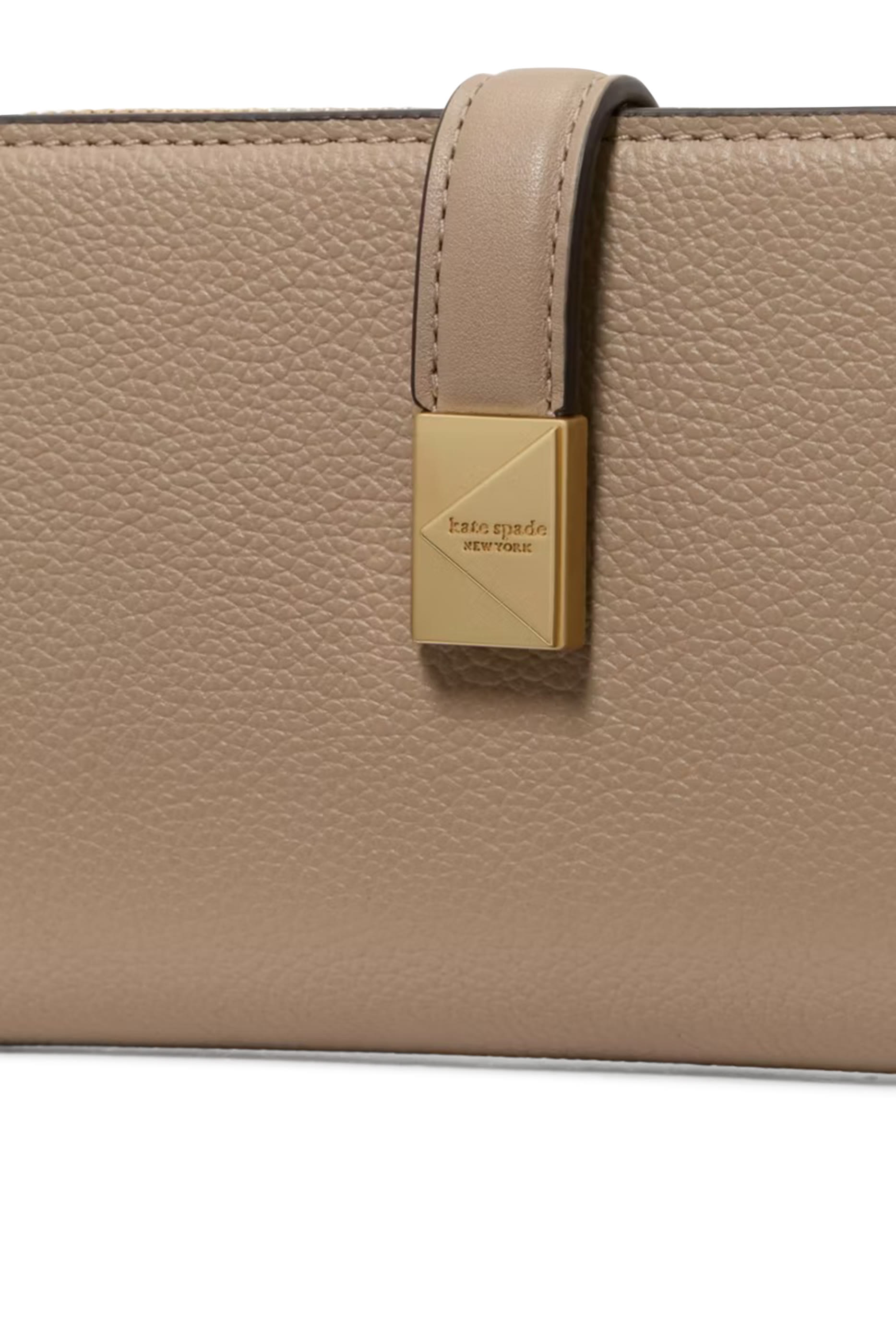 Devin Pebble Leather Zip Wallet