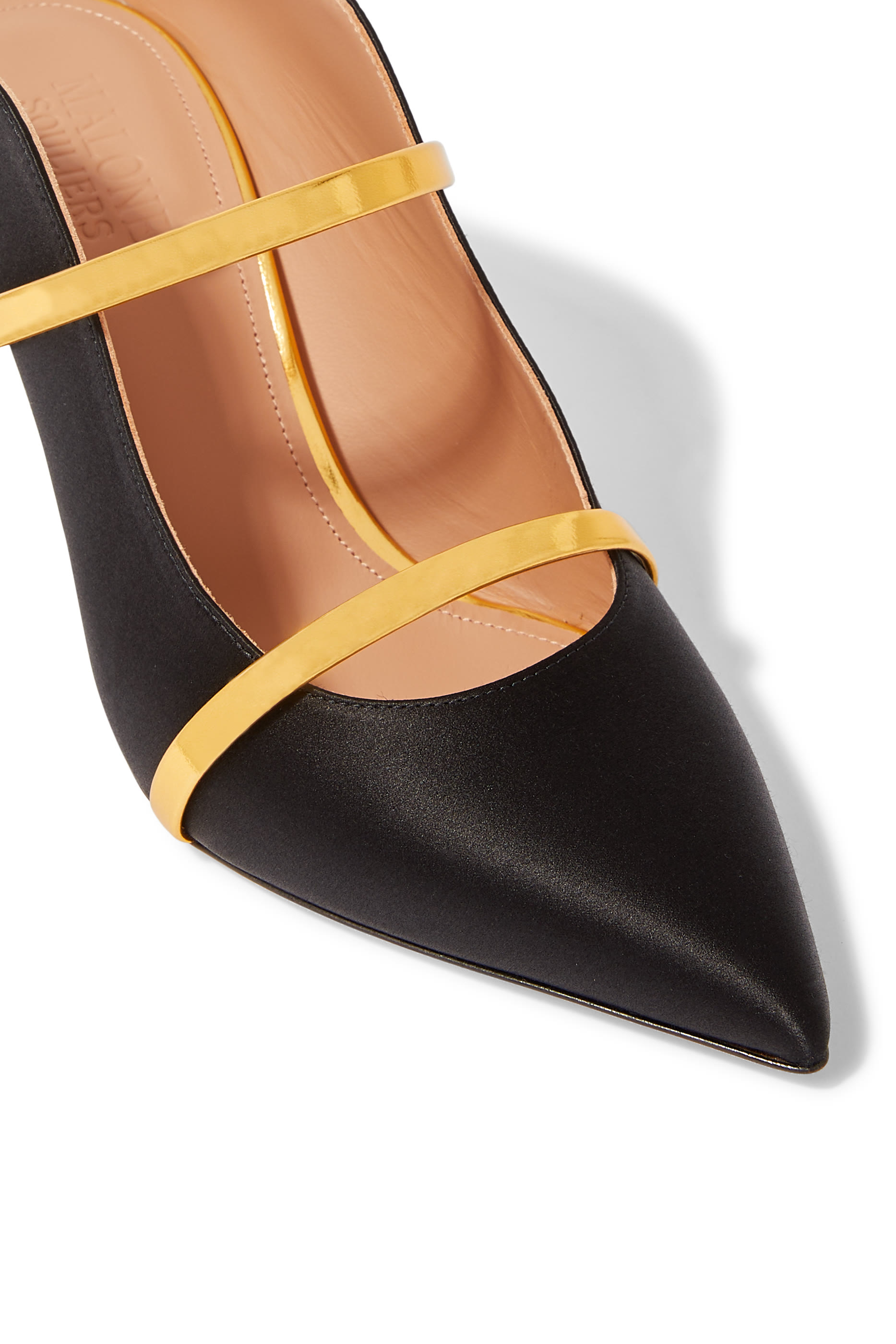 Maureen 70 Satin Mules