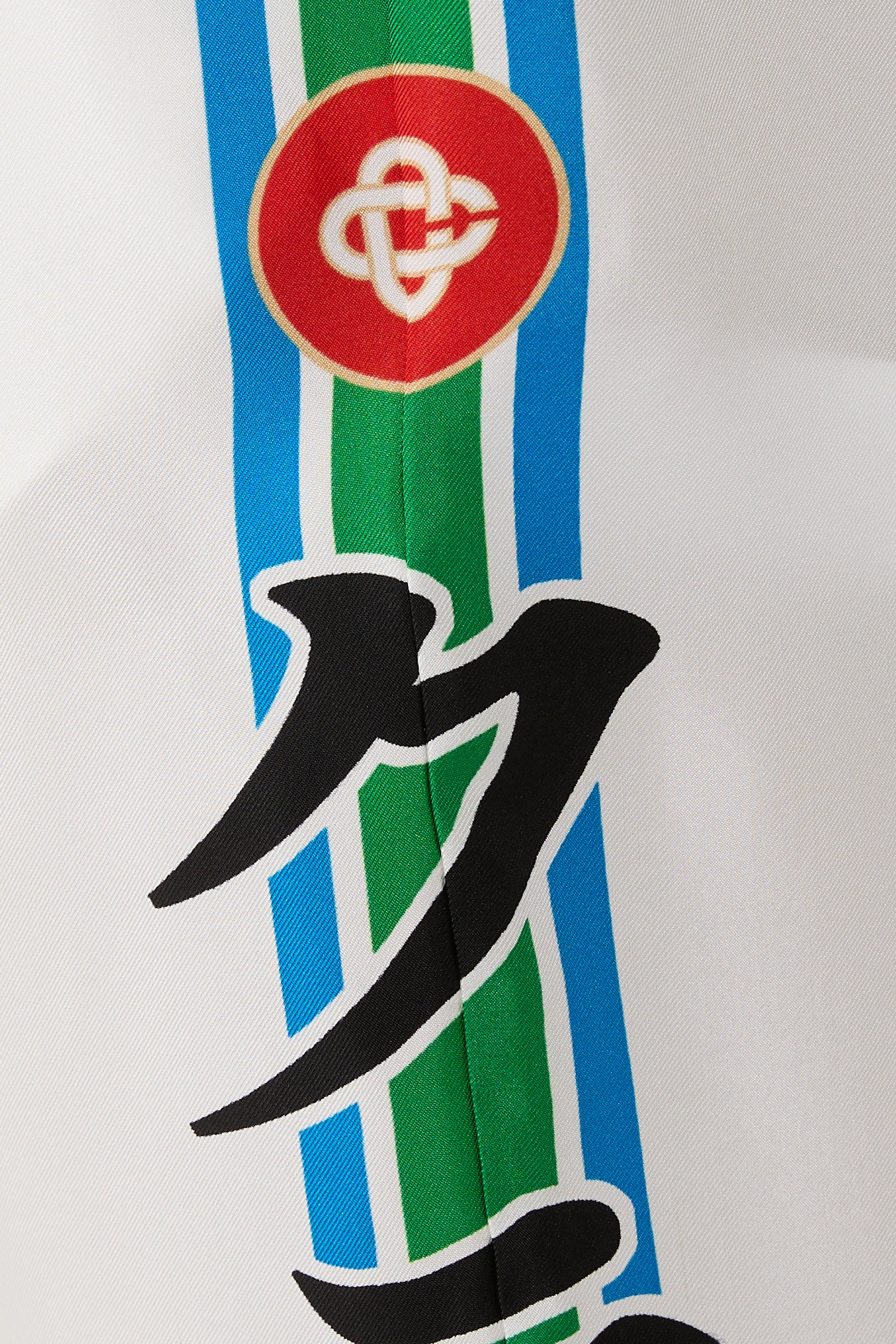  Printed Drawstring Trousers