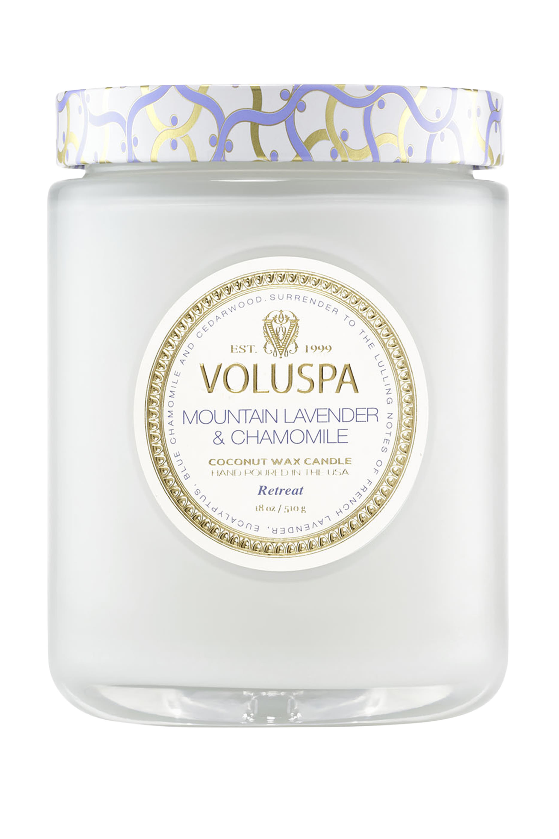 Mountain Lavender & Chamomile Boxed Luxe Candle