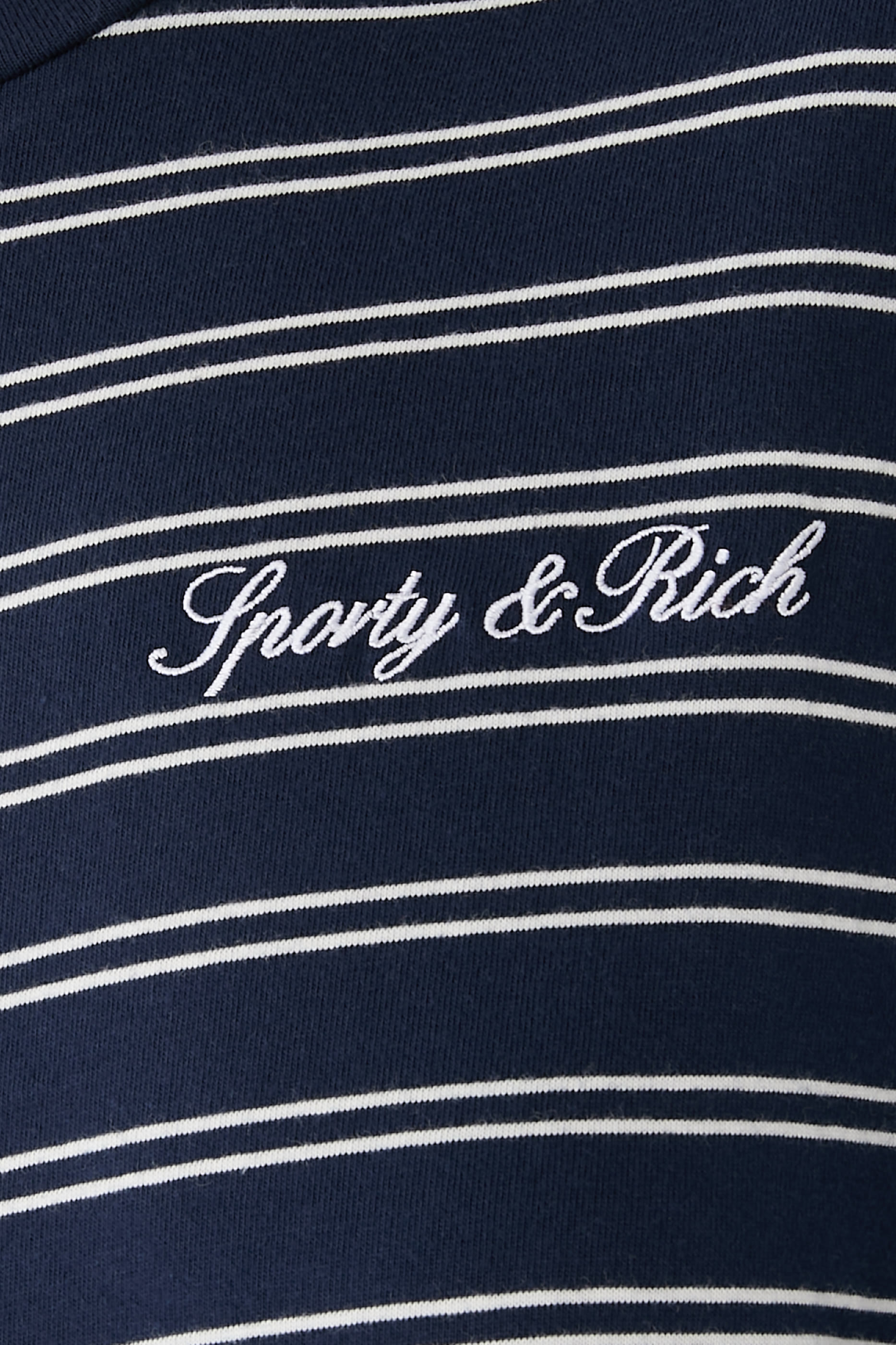  Signature Logo Striped T-Shirt 
