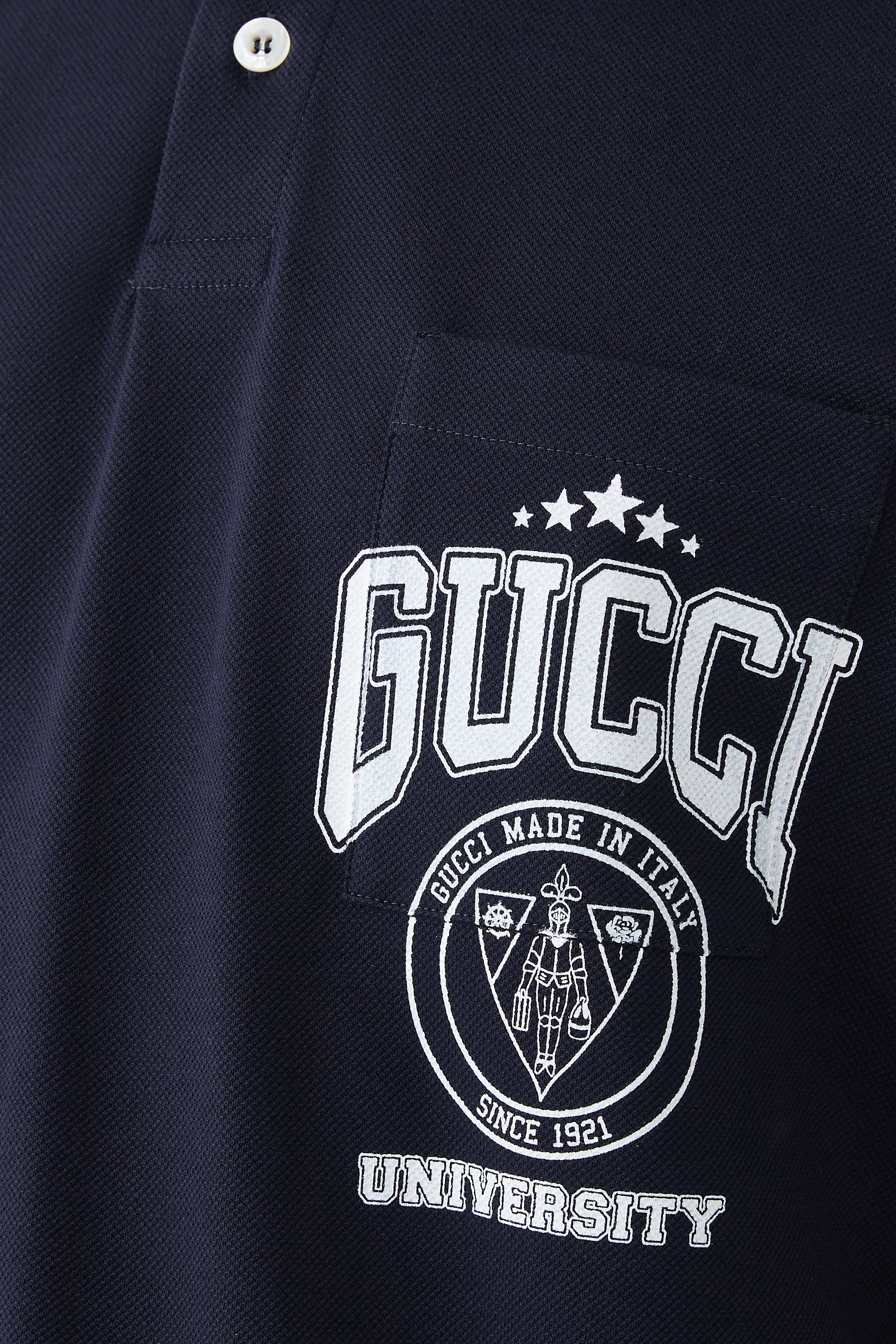 Logo Cotton Piquet Polo Shirt