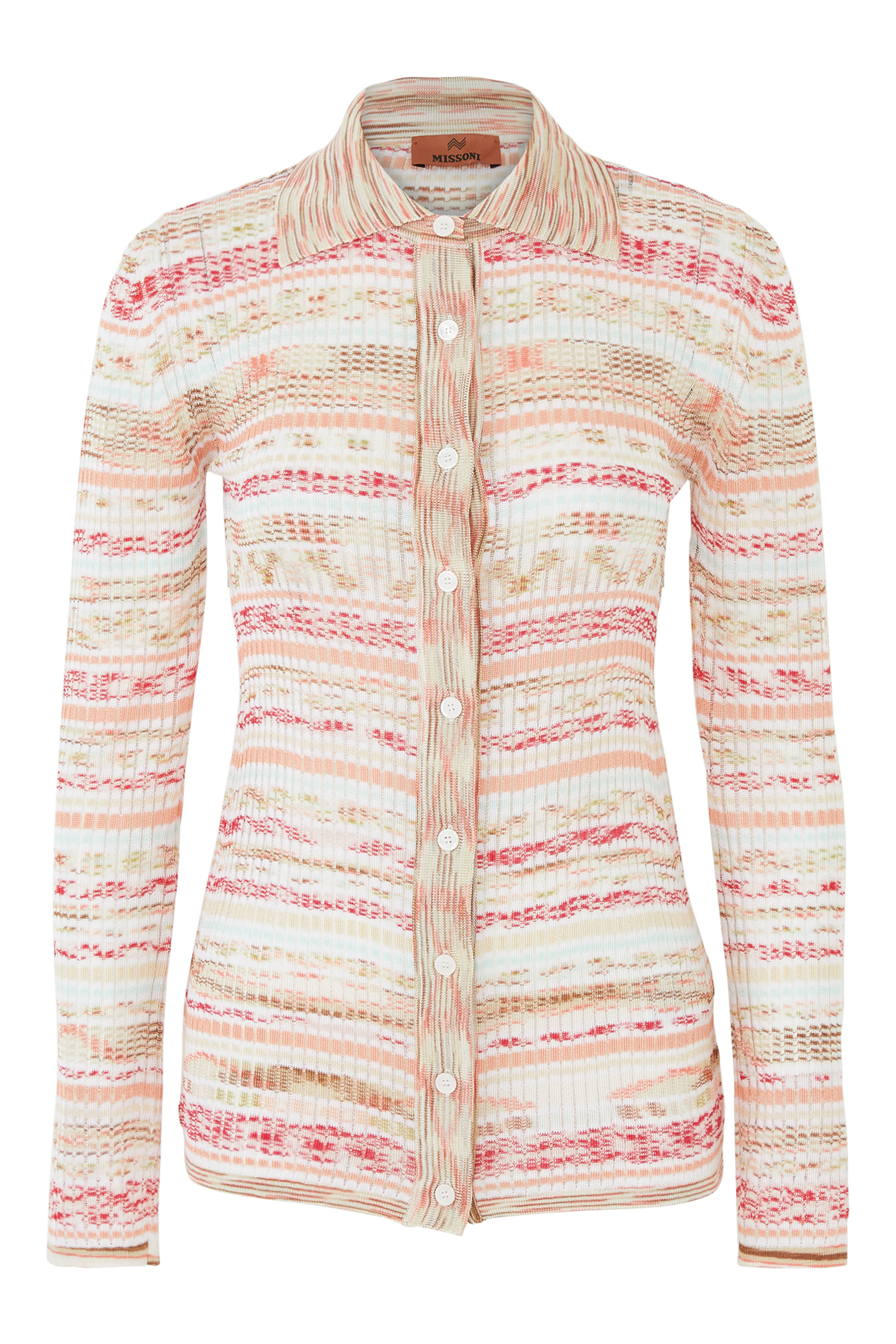 Rib Knit Long-Sleeve Shirt