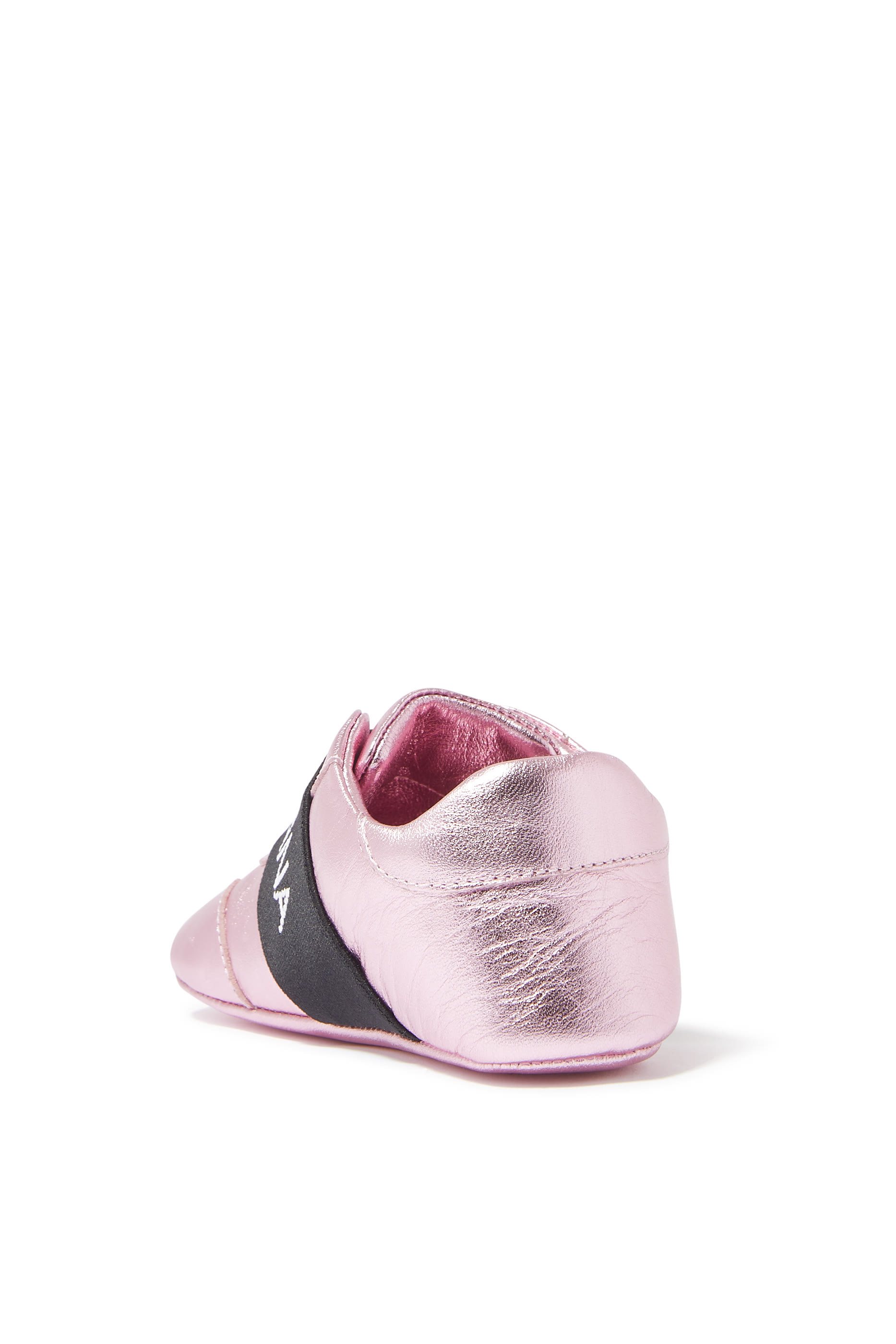 Kids Metallic Low-Top Pre-Walkers