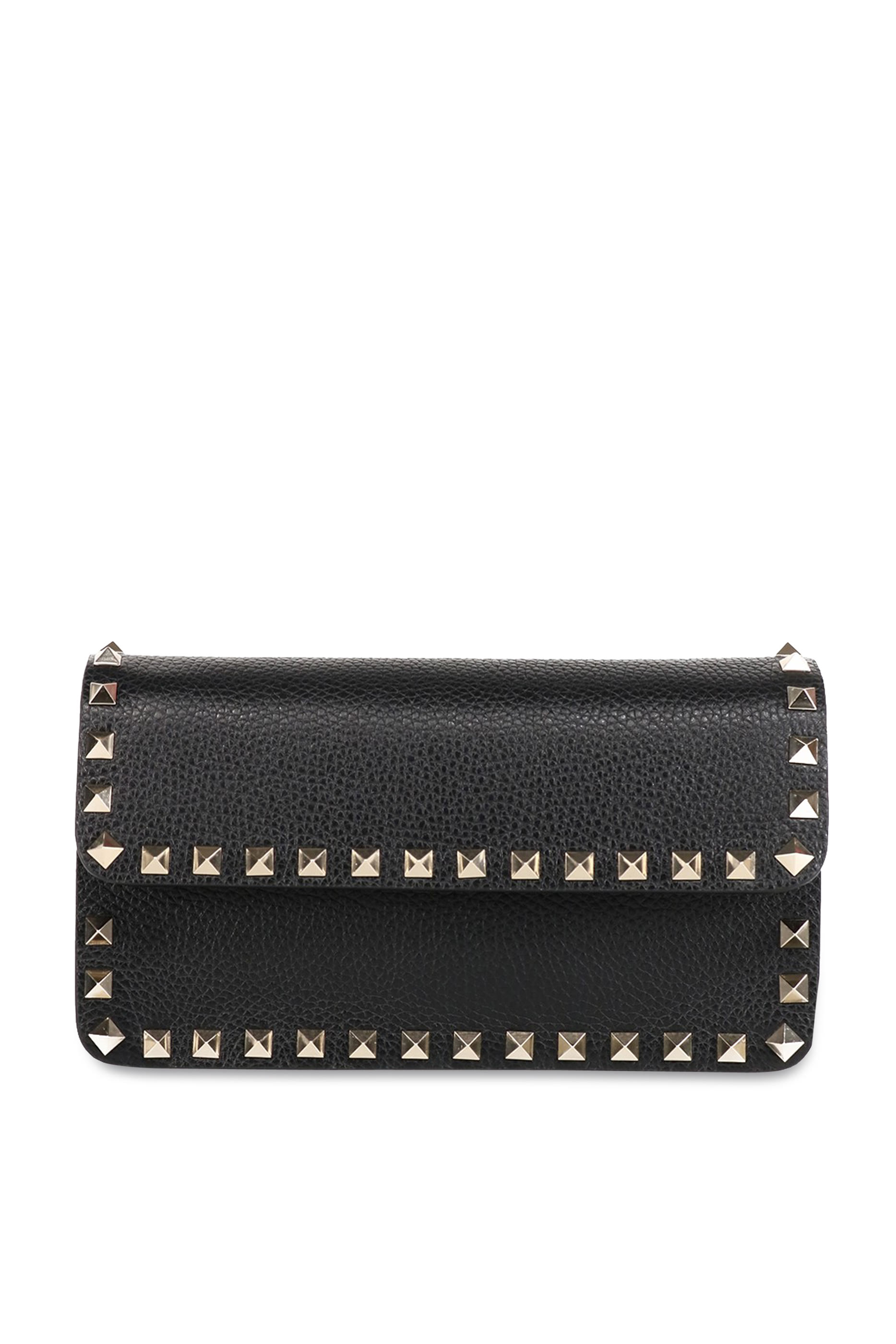  Rockstud Leather Wallet