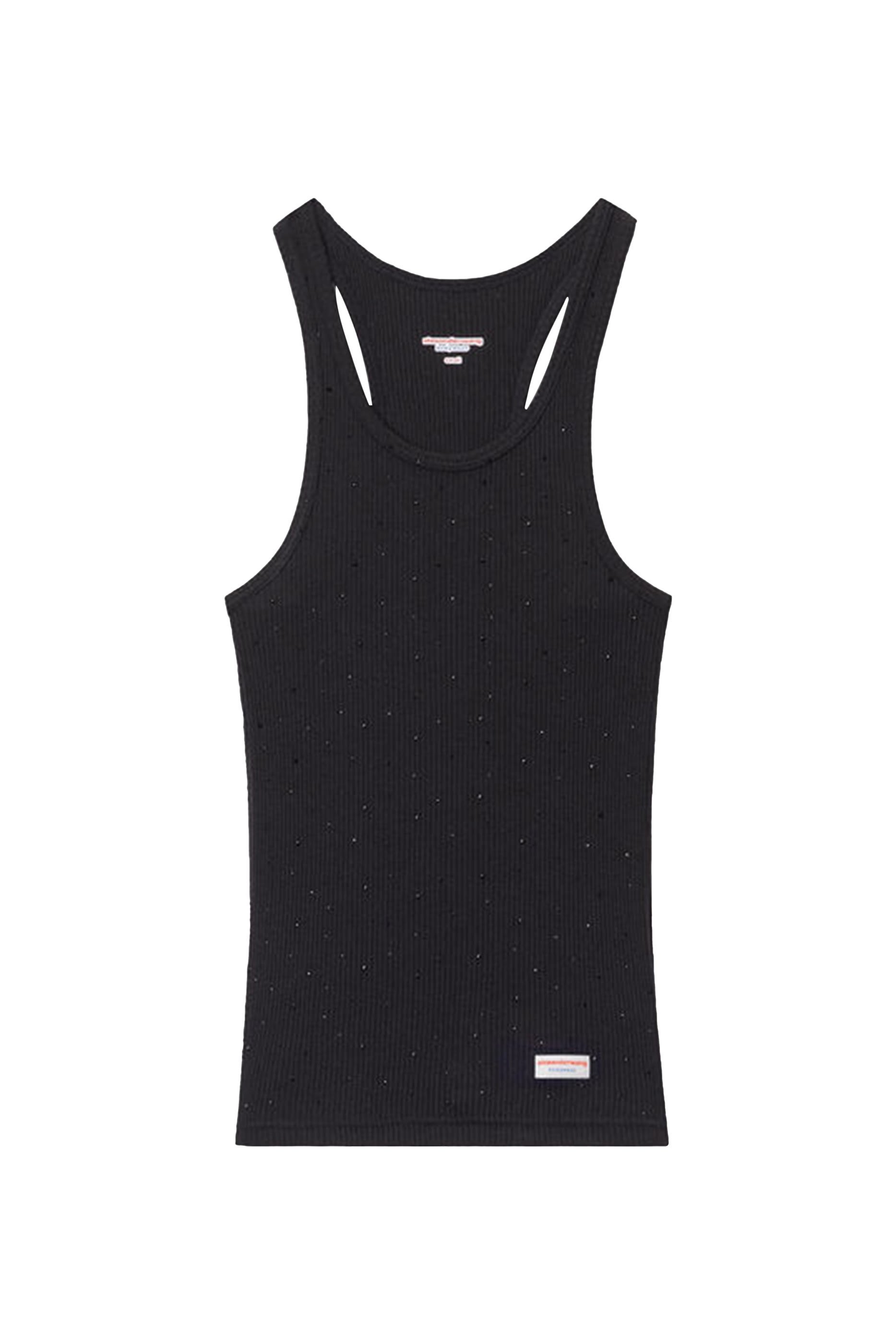 Crystal Hotfix Racer Tank Top
