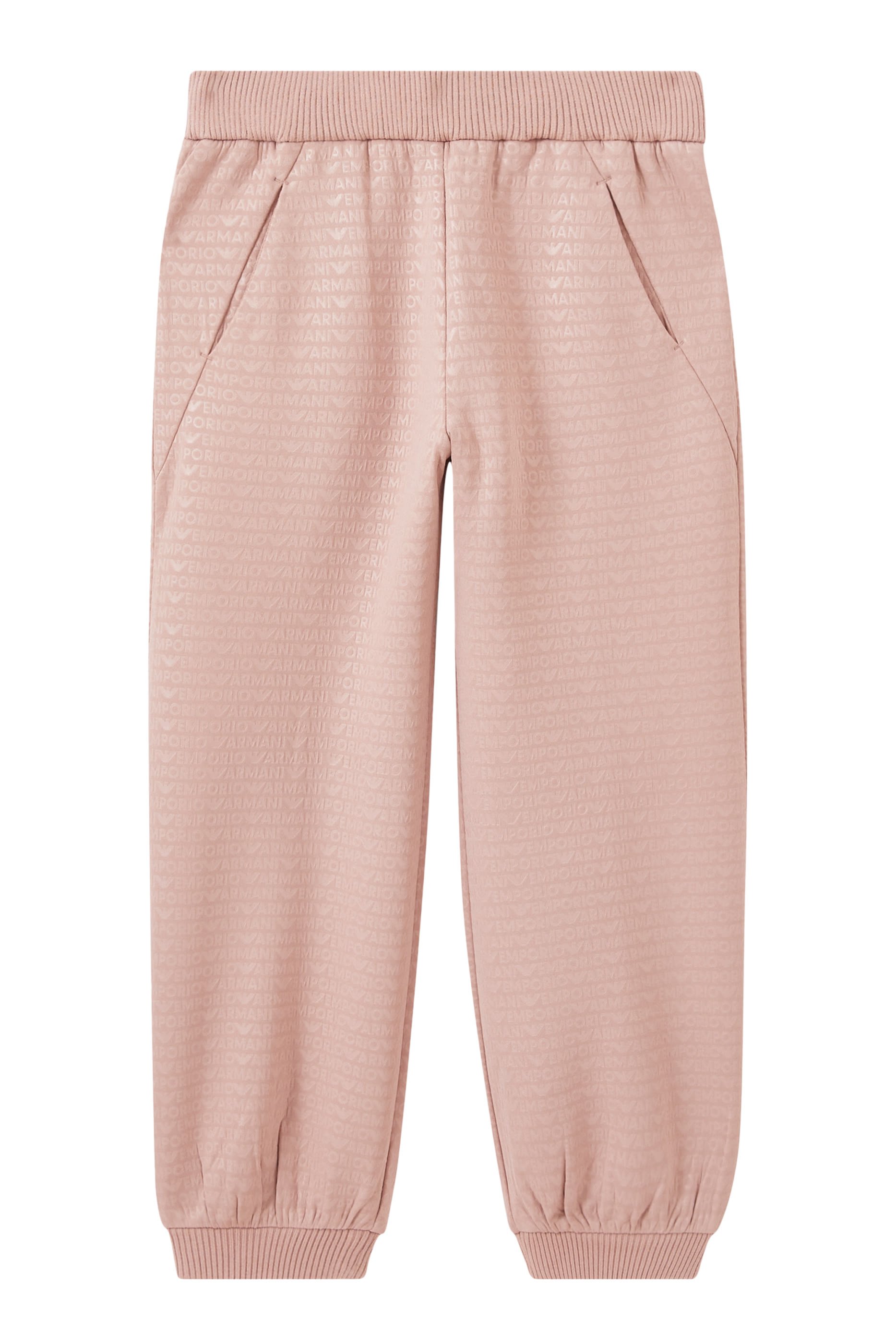 Kids All-Over Logo Elastic Joggers