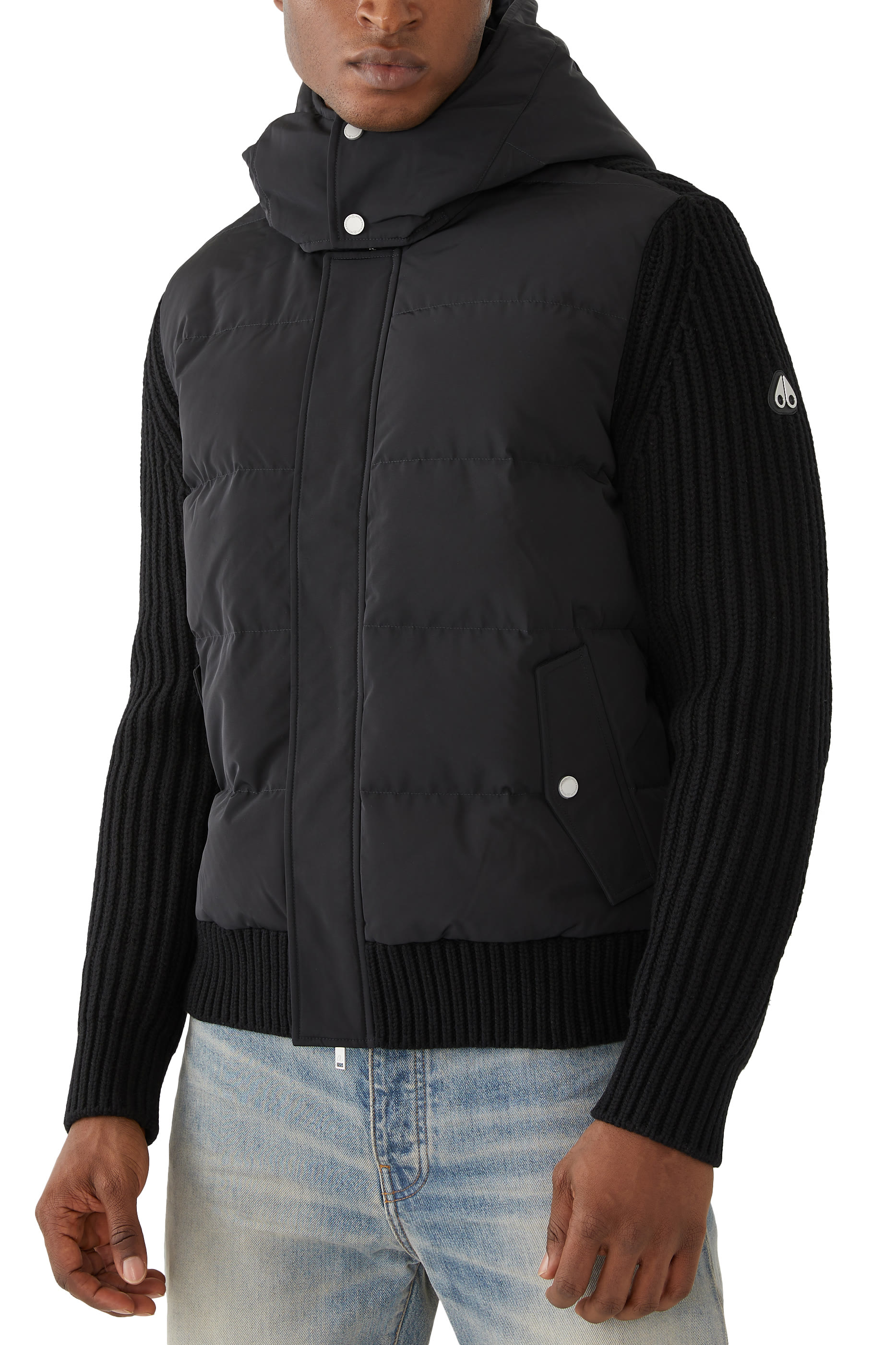 Maple Hybrid Bomber Jacket