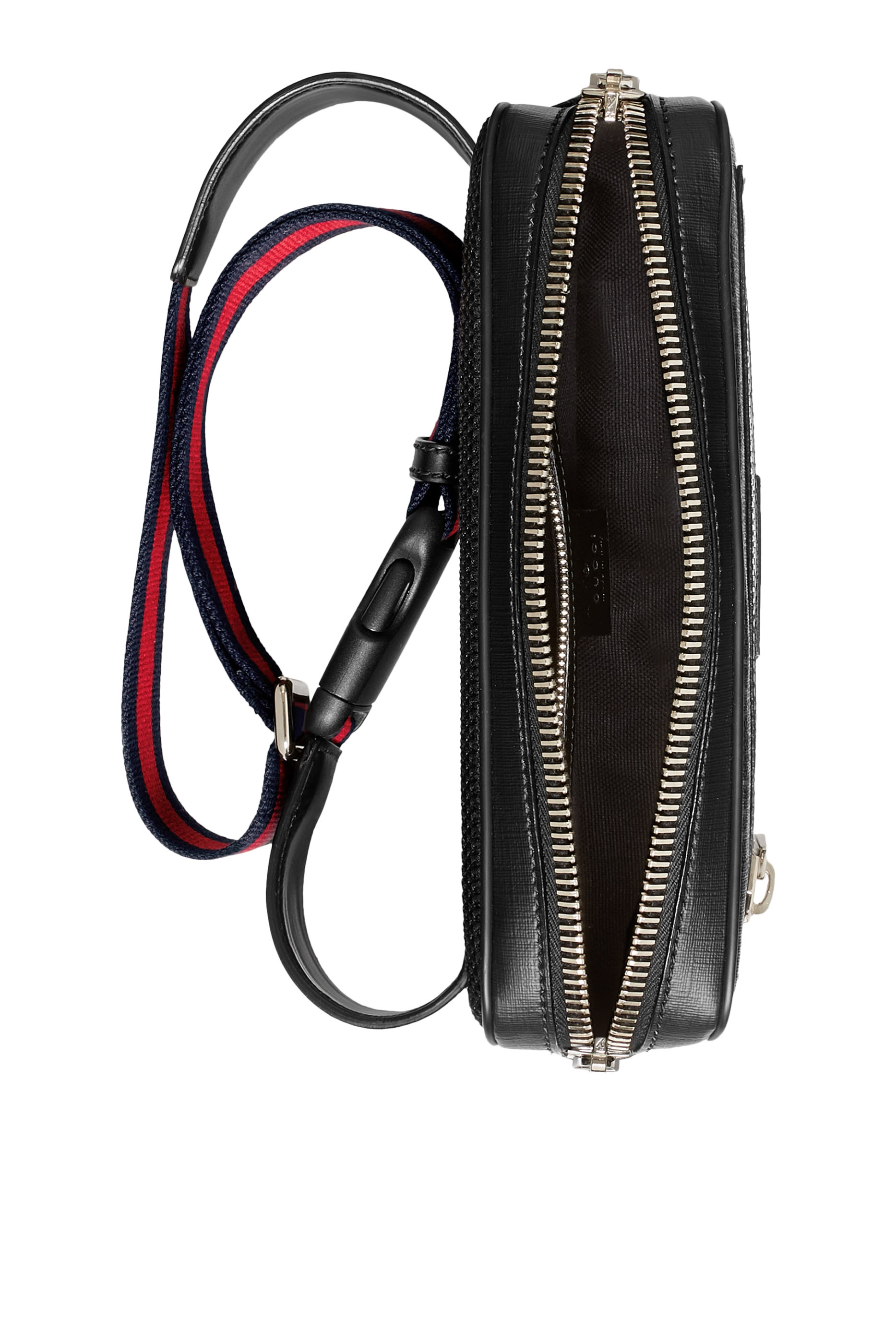 GG Supreme Black Belt Bag