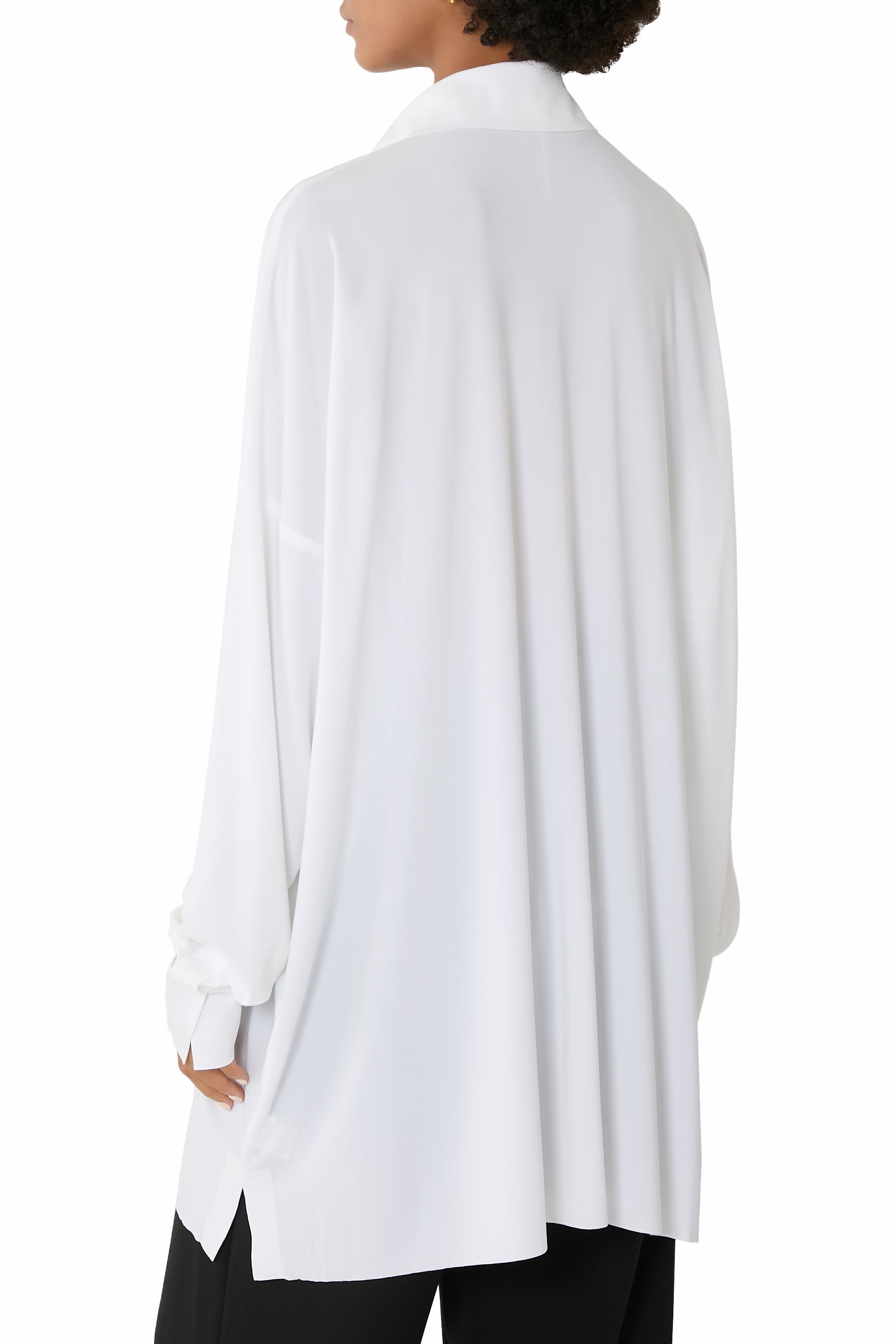 Oversized Boyfriend Shirt Dress