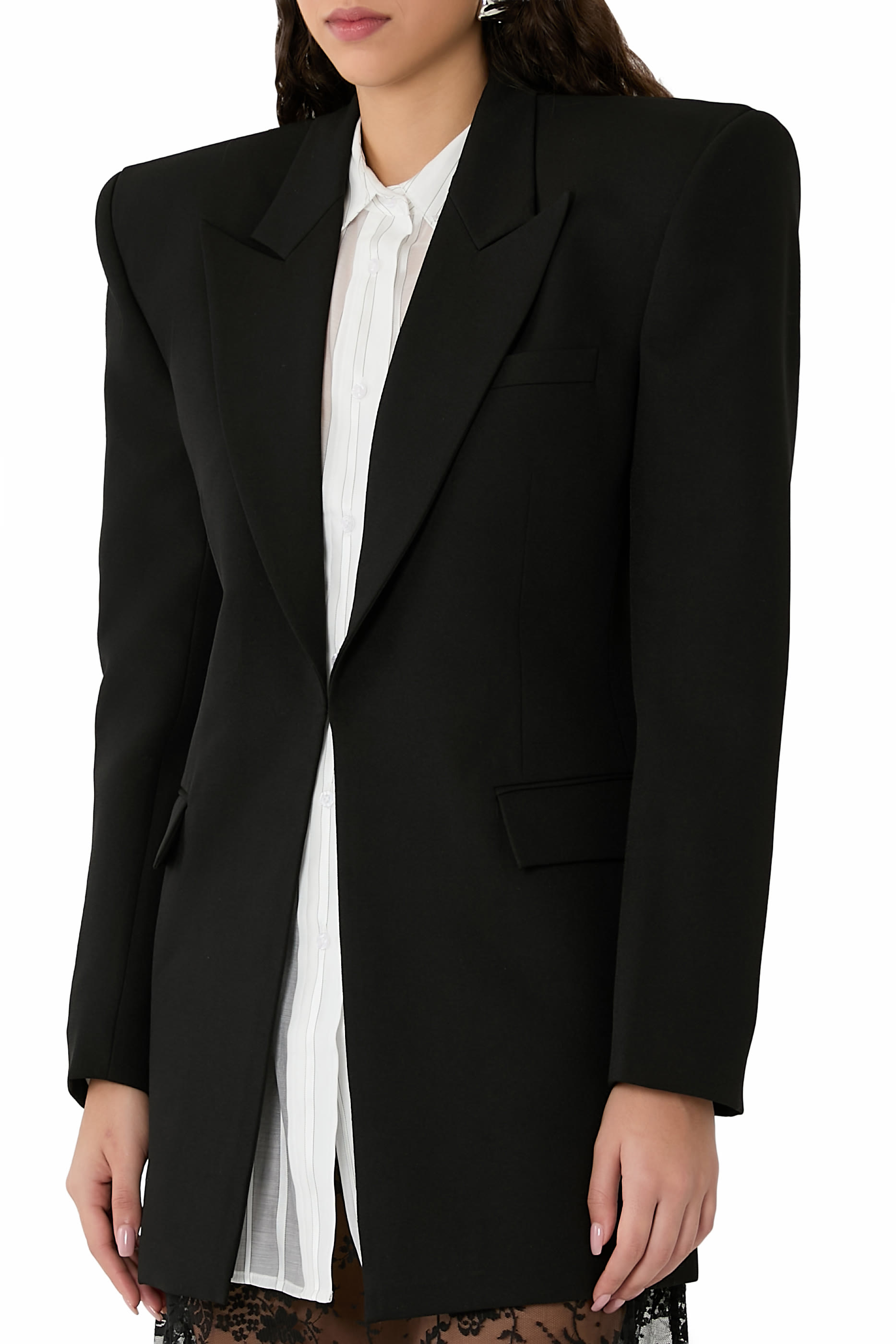 Loose-Fit Boyfriend Blazer