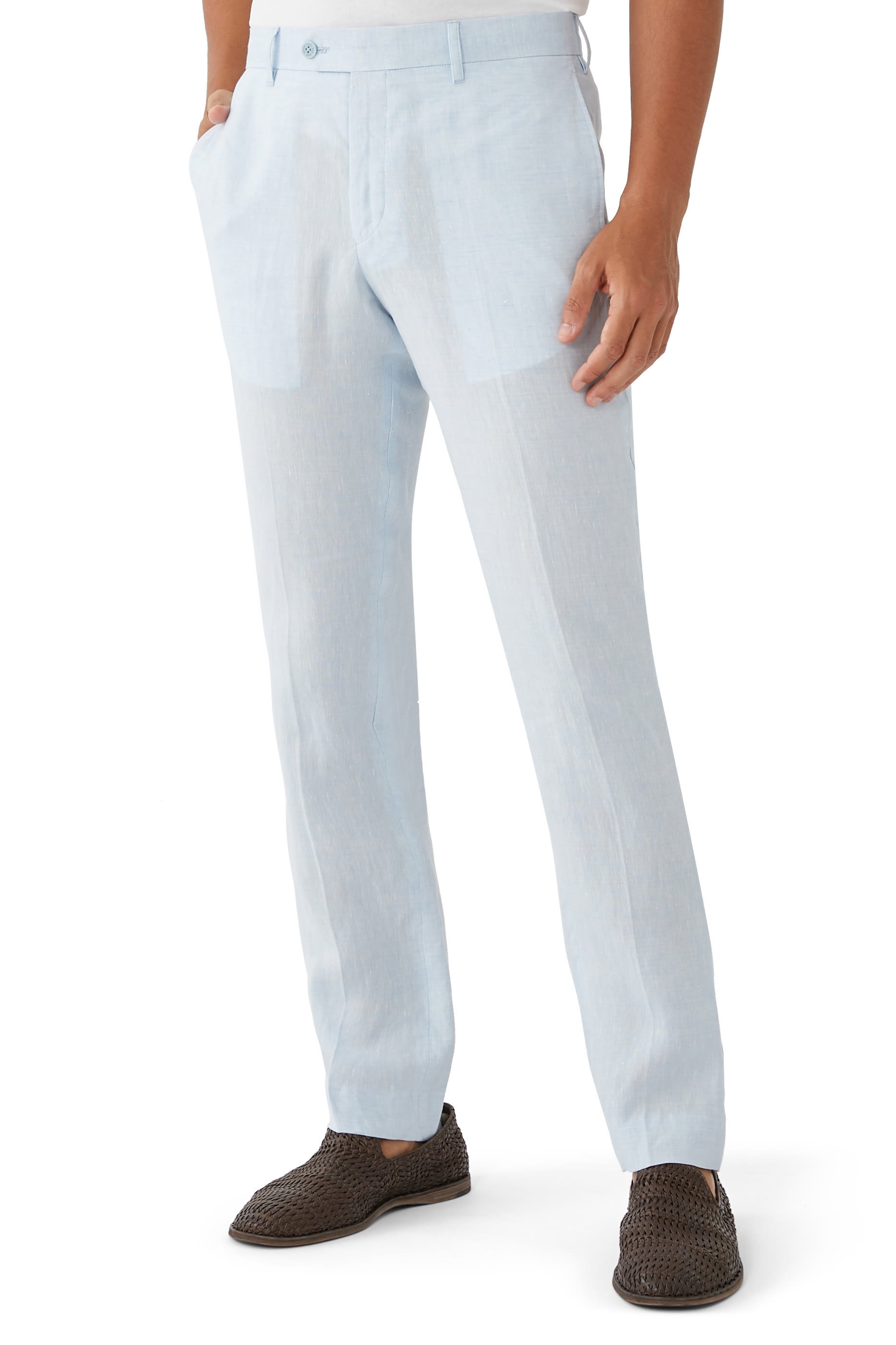 Affonso Tailored Linen Trousers