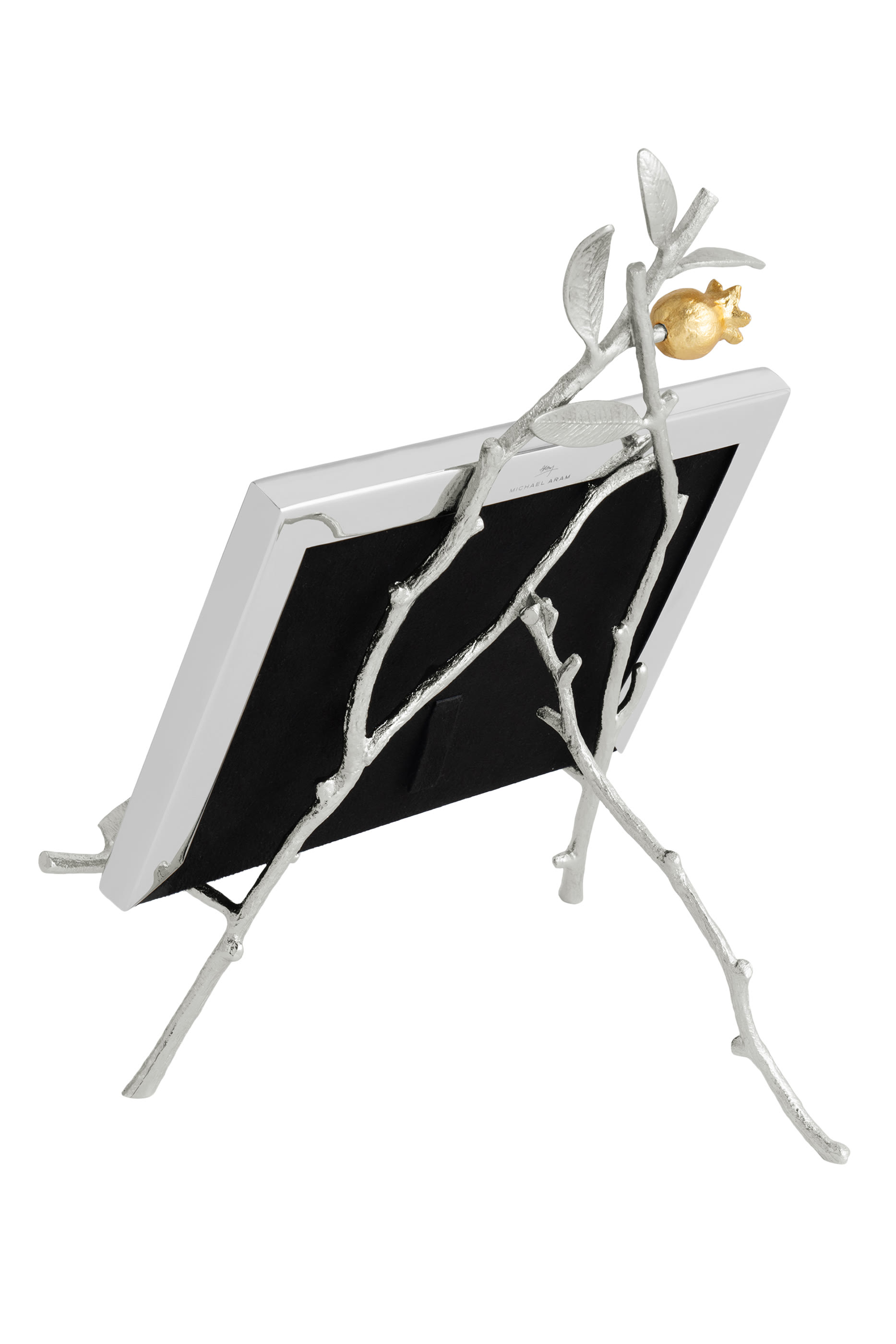 Pomegranate Silver & Gold Easel Frame