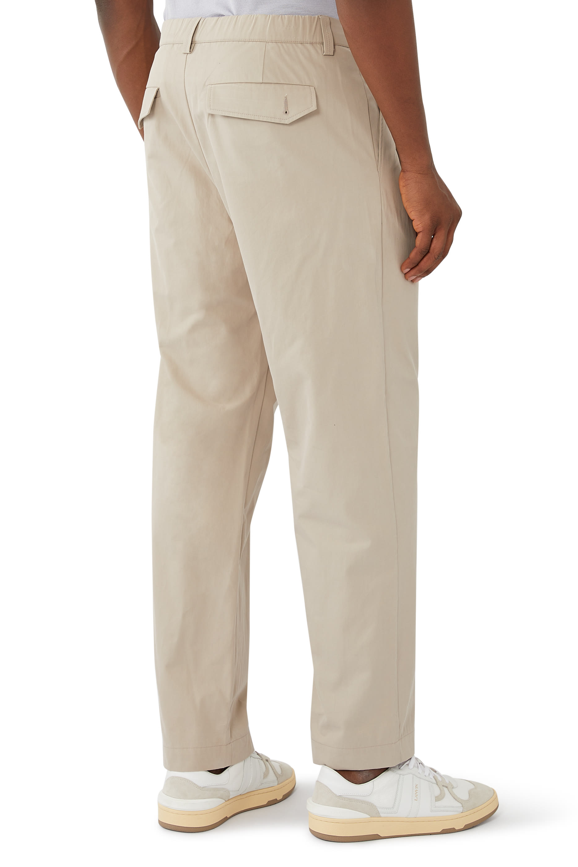 Wide Fit Cotton Pants