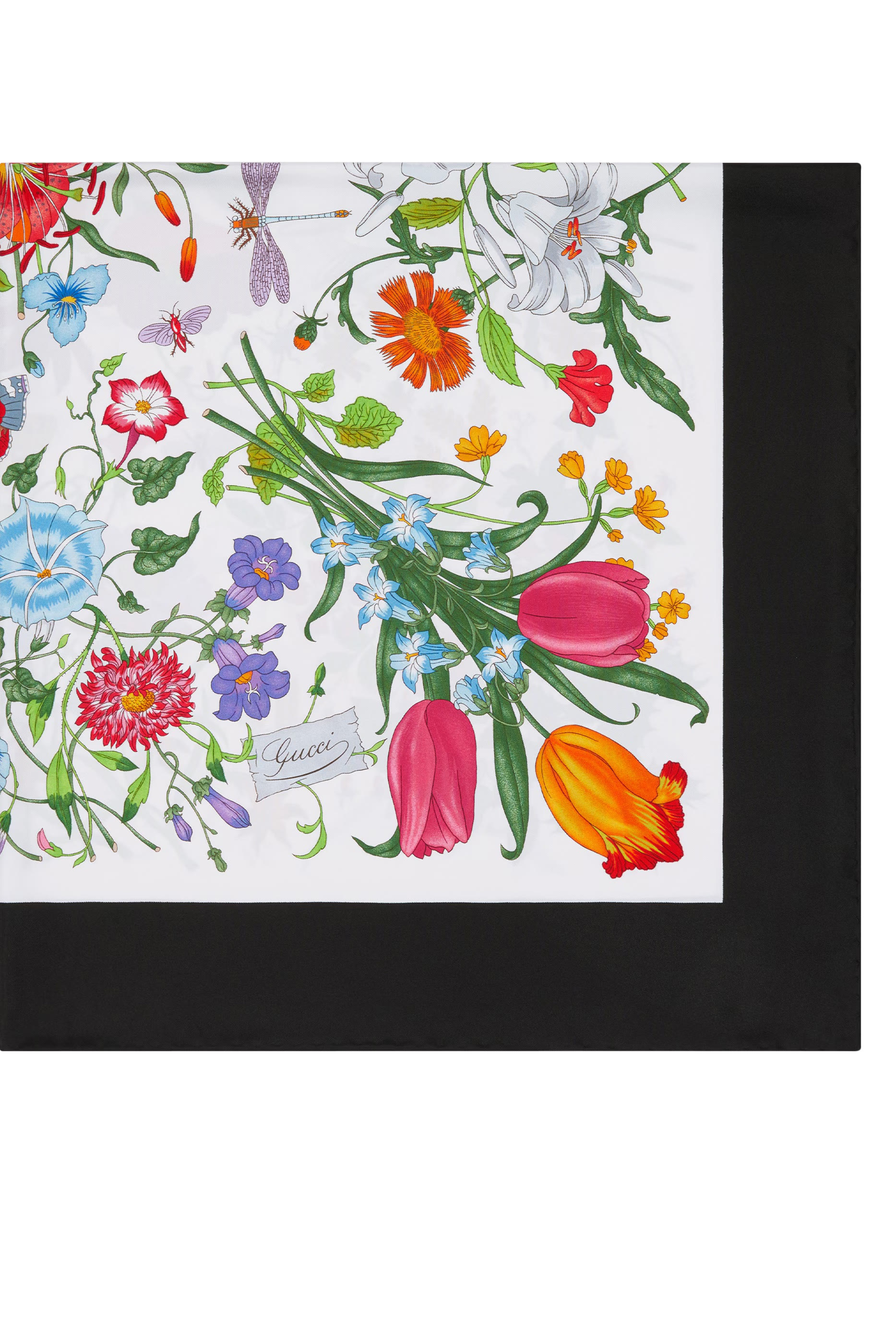 Printed Silk Twill Carré