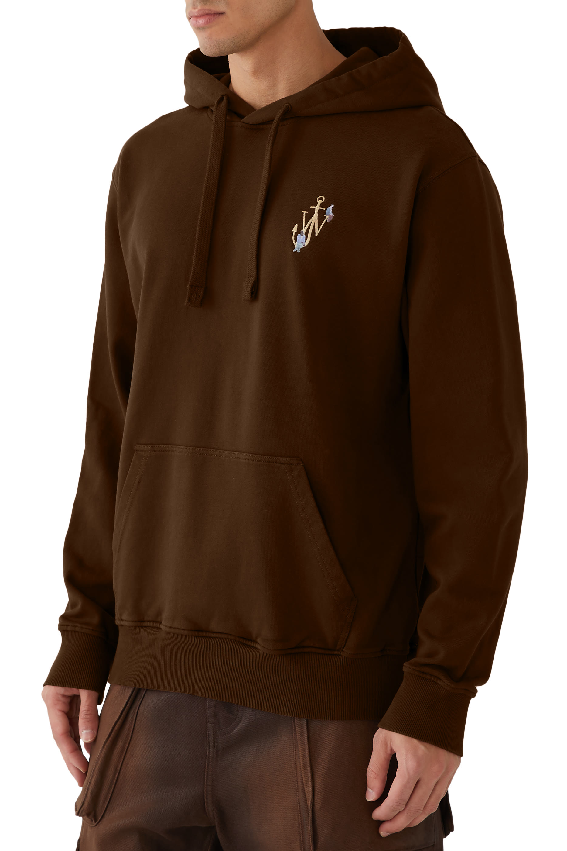 Anchor Embroidery Hoodie