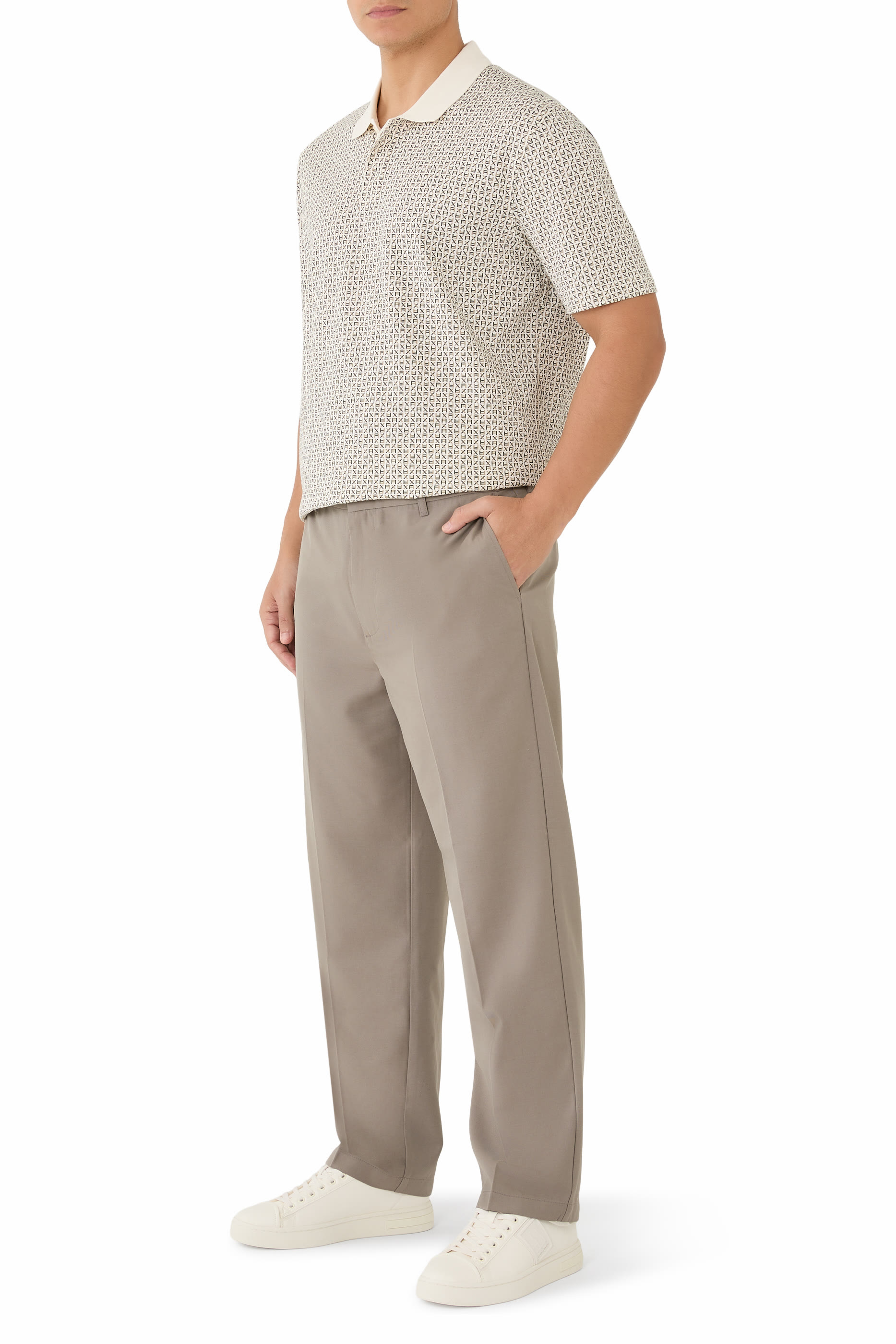 One Block Up Formal Pants