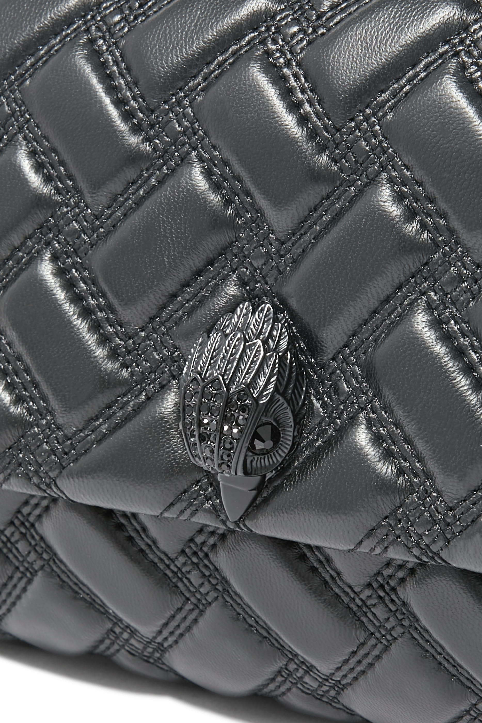 Long Leather Kensington Drench Bag