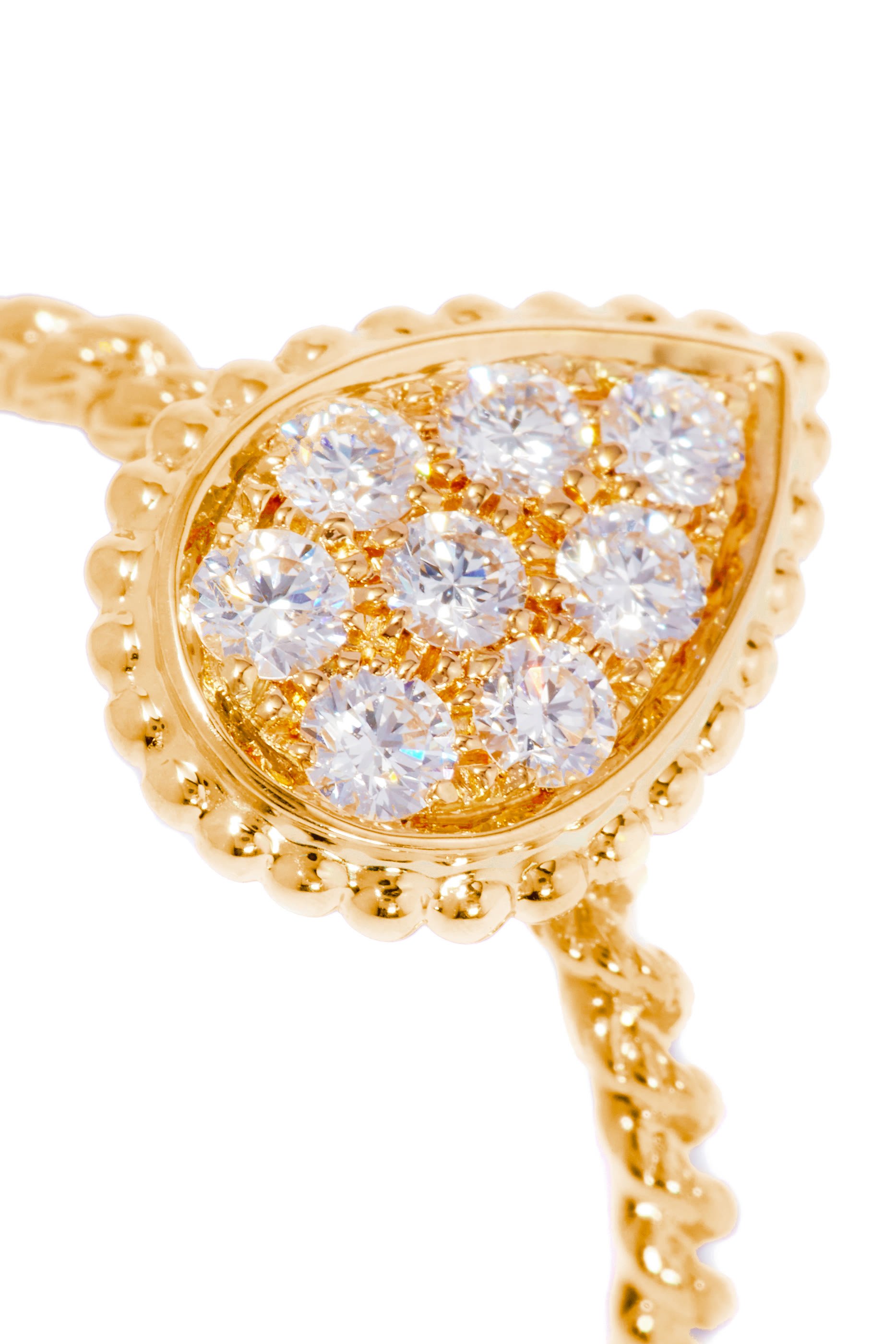 Serpent Boh&egrave;me Small Ring, 18k Yellow Gold & Diamonds