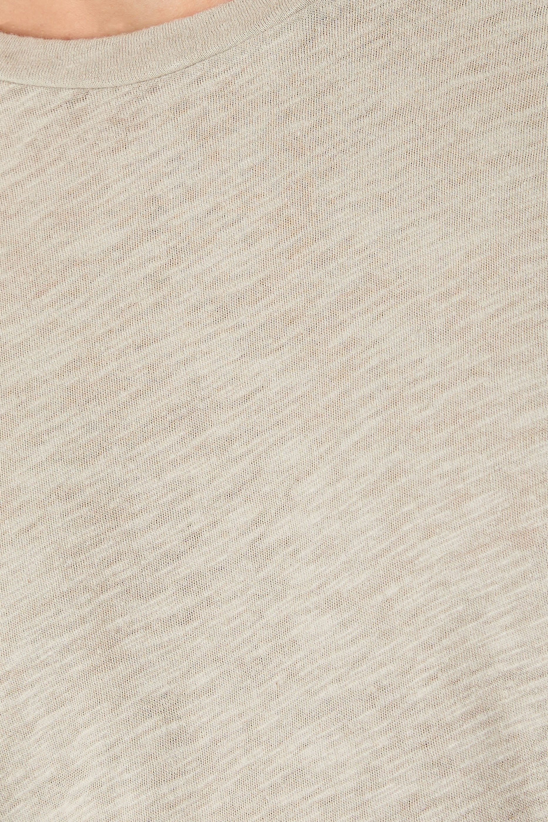 Cotton Linen T‑Shirt
