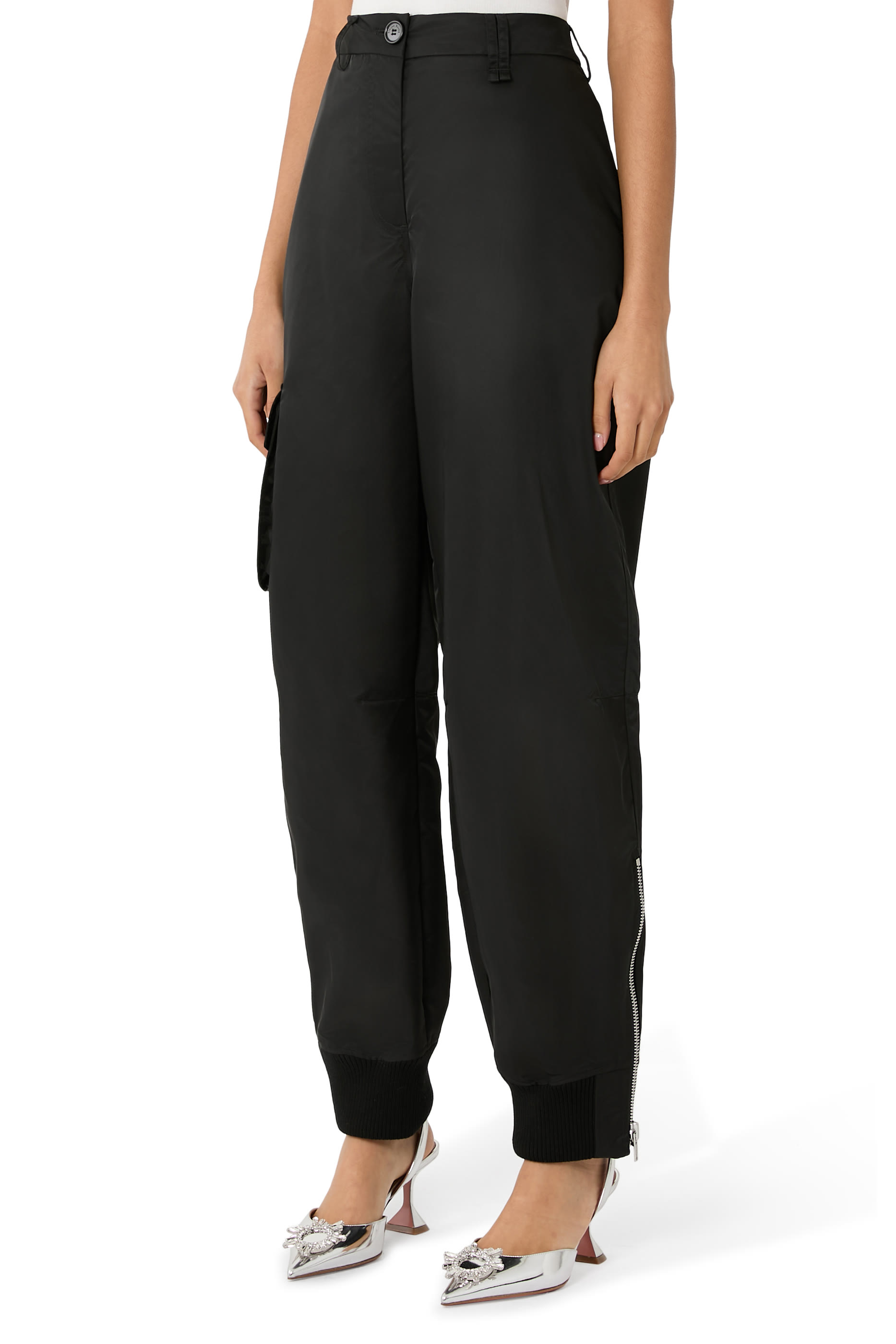  Ankle Zip Pocket Trousers