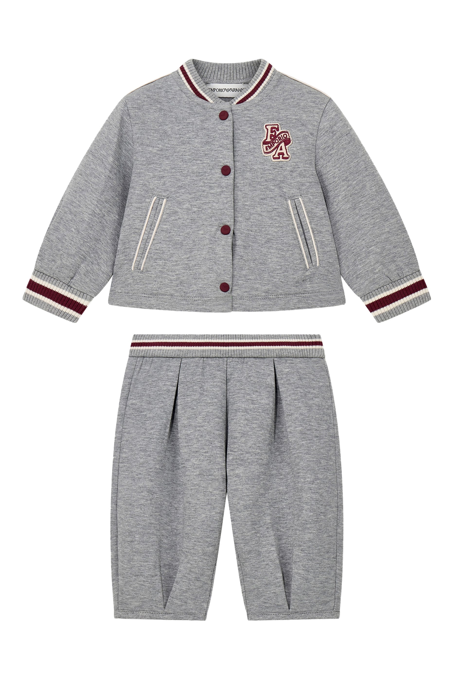 Kids Double Jersey Varsity Tracksuit 